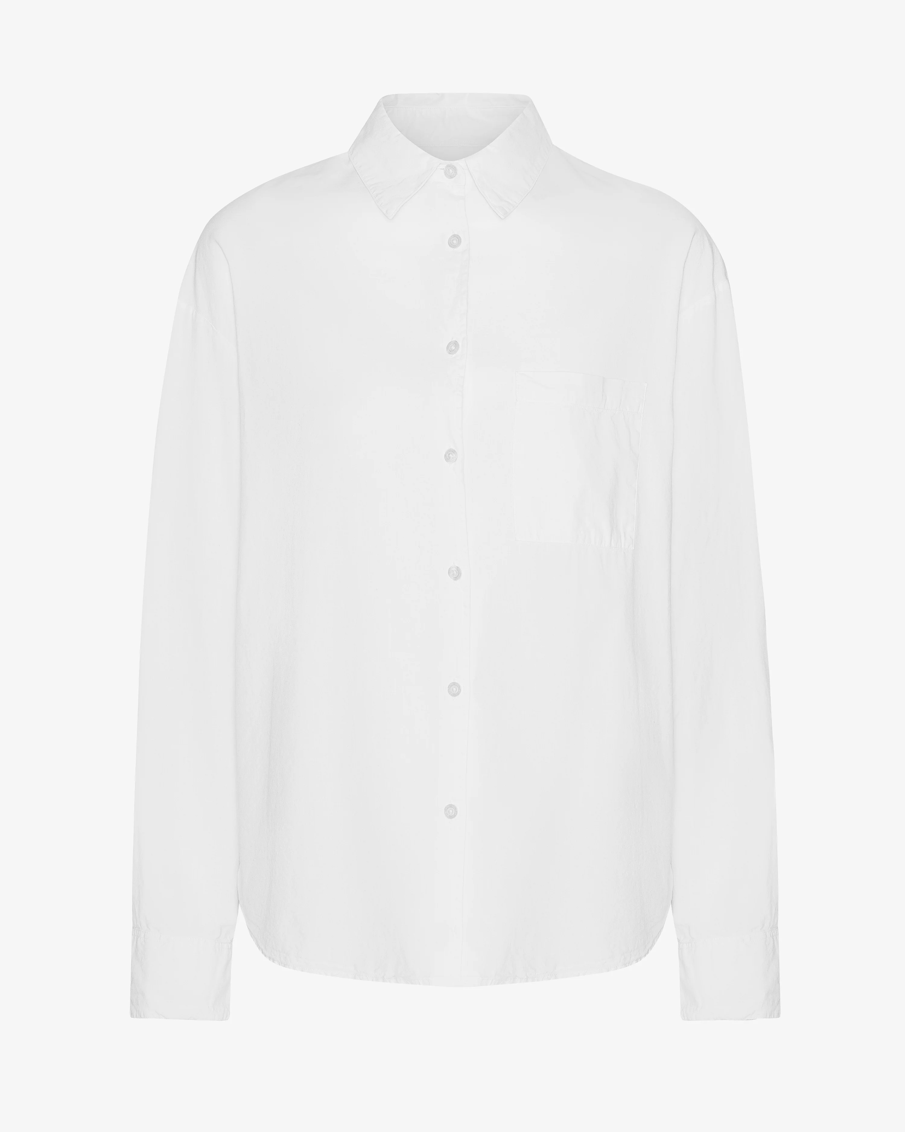 Organic Oversized Shirt - Optical White