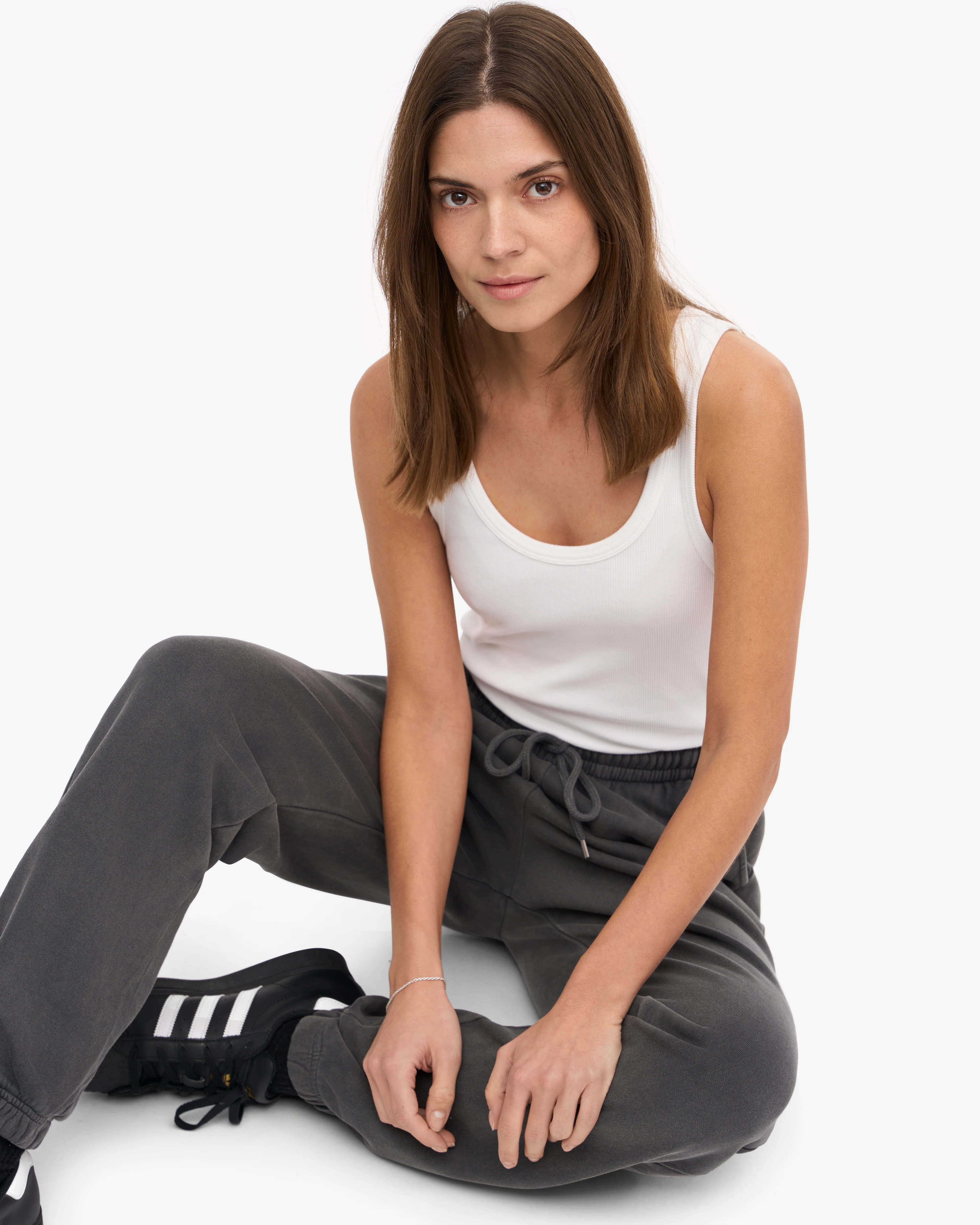 Organic Sweatpants - Faded Black