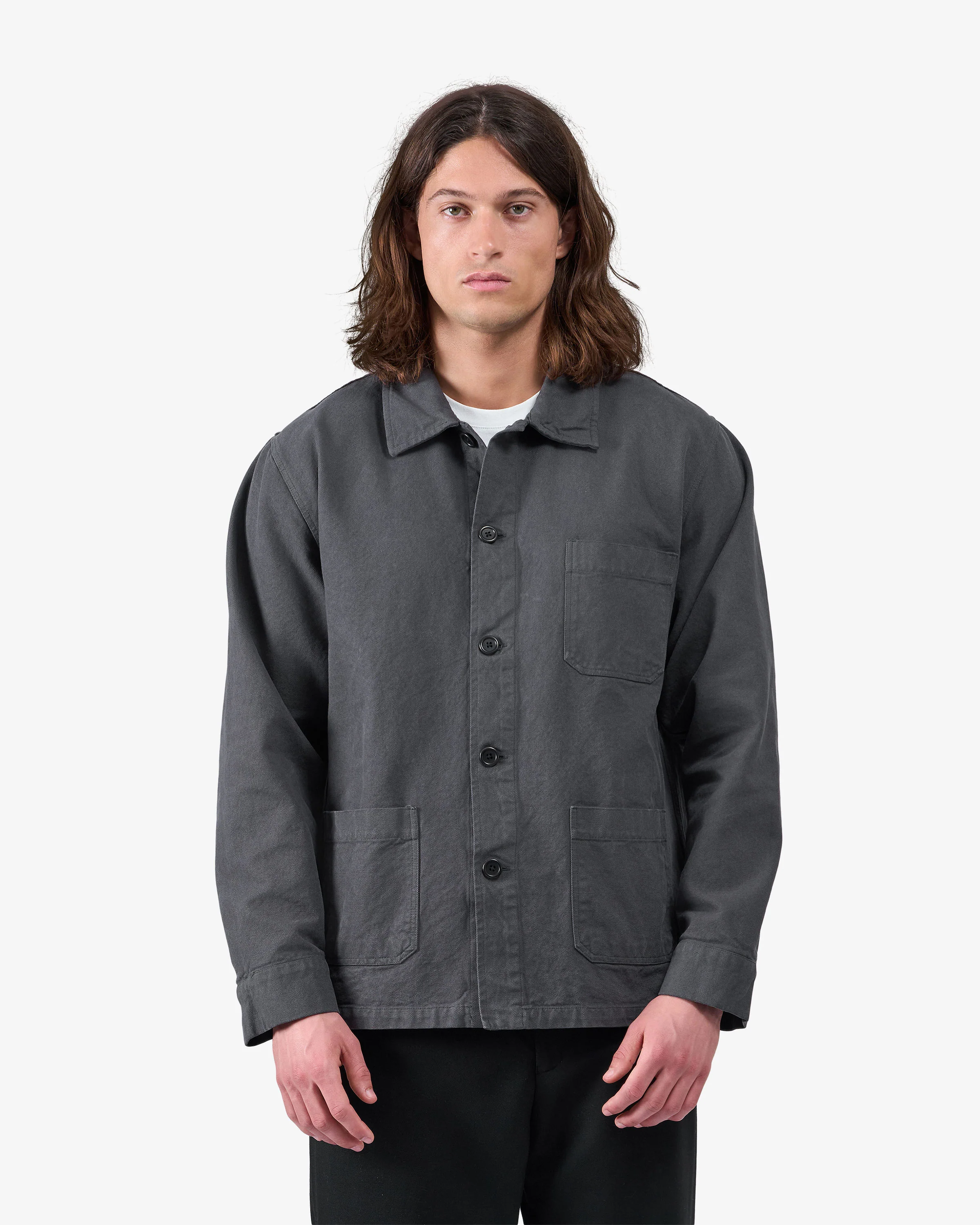 Organic Workwear Jacket - Cherry Blossom