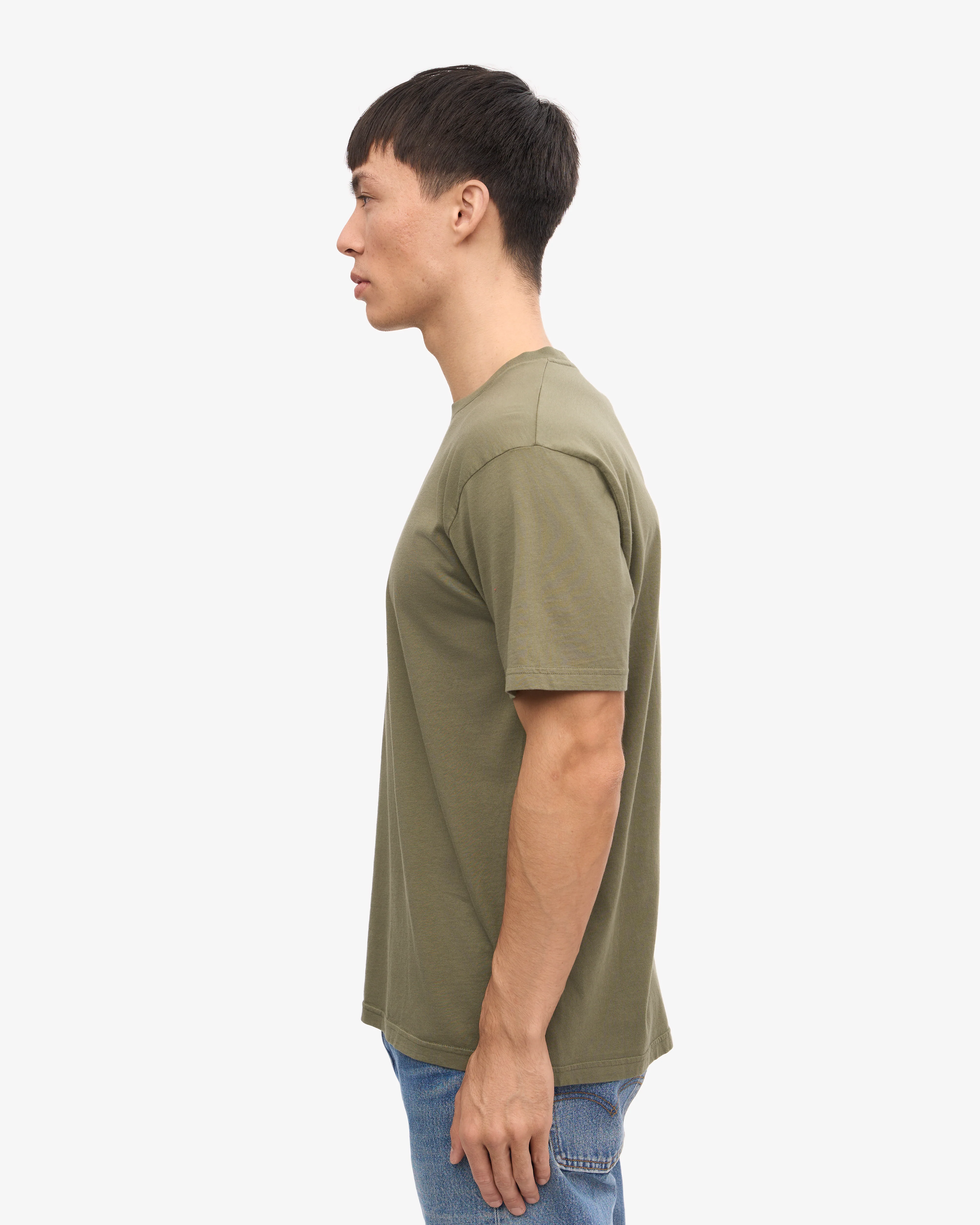Classic Organic Tee - Dusty Olive