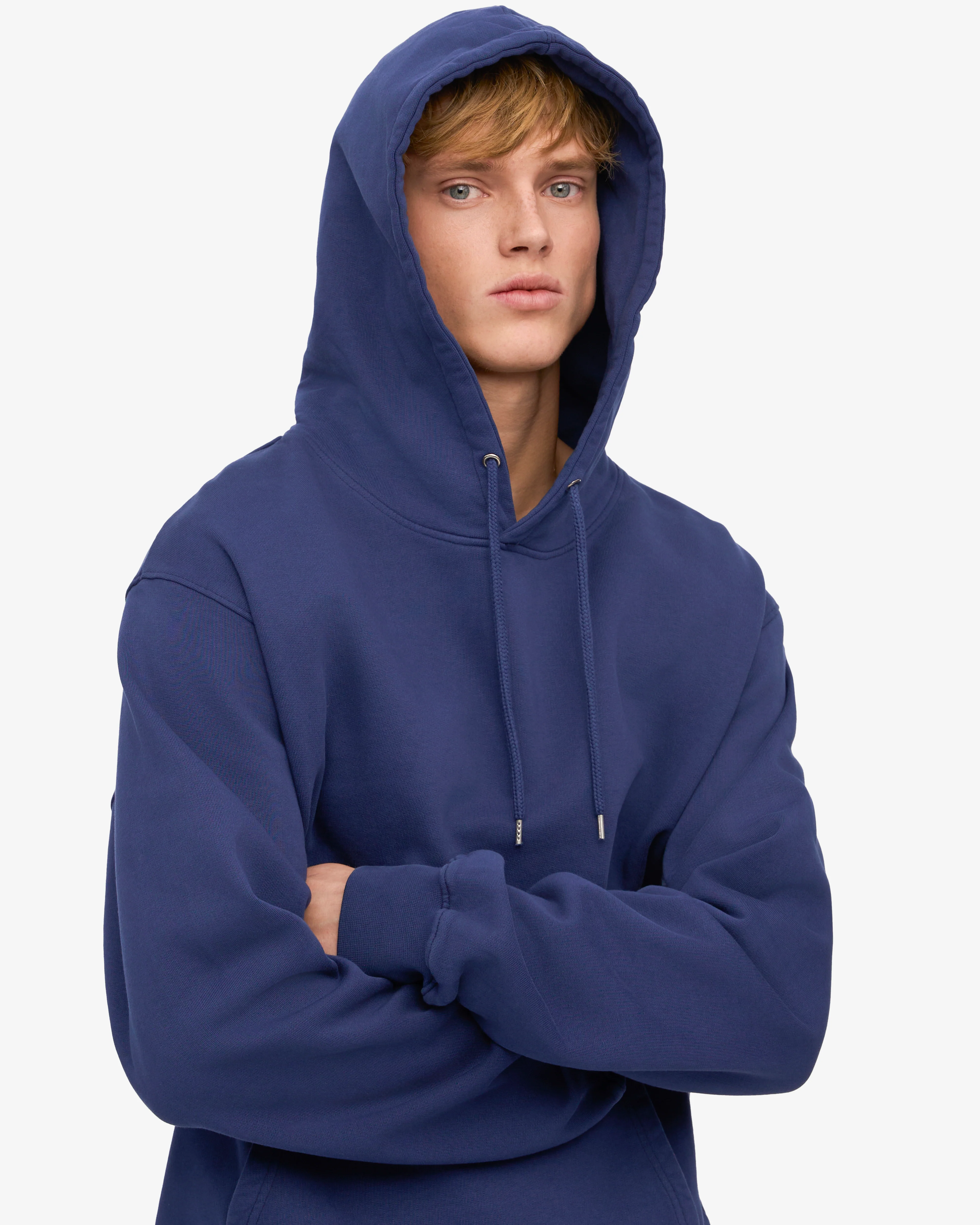 Classic Organic Hood - Marine Blue