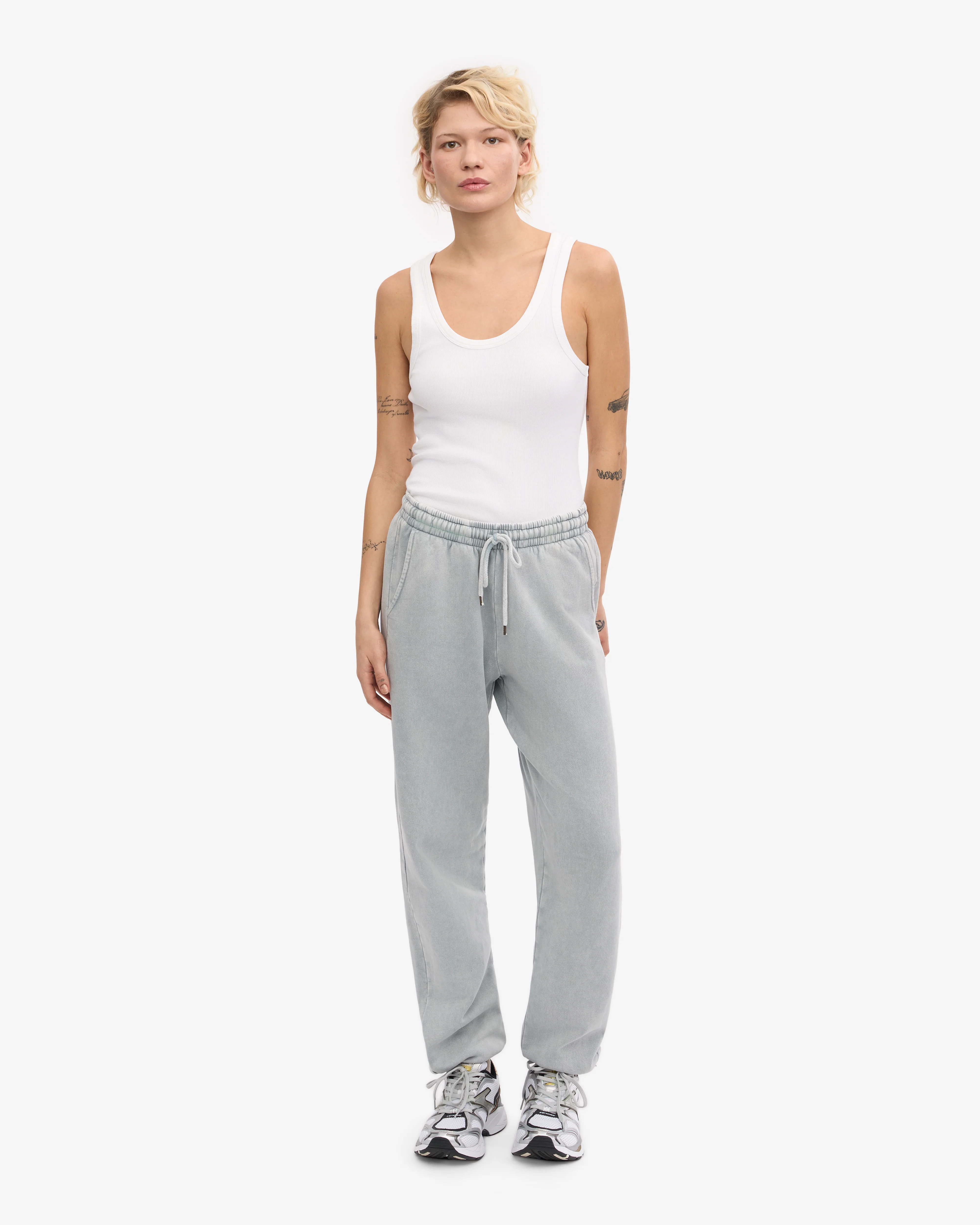 Organic Sweatpants - Faded Grey
