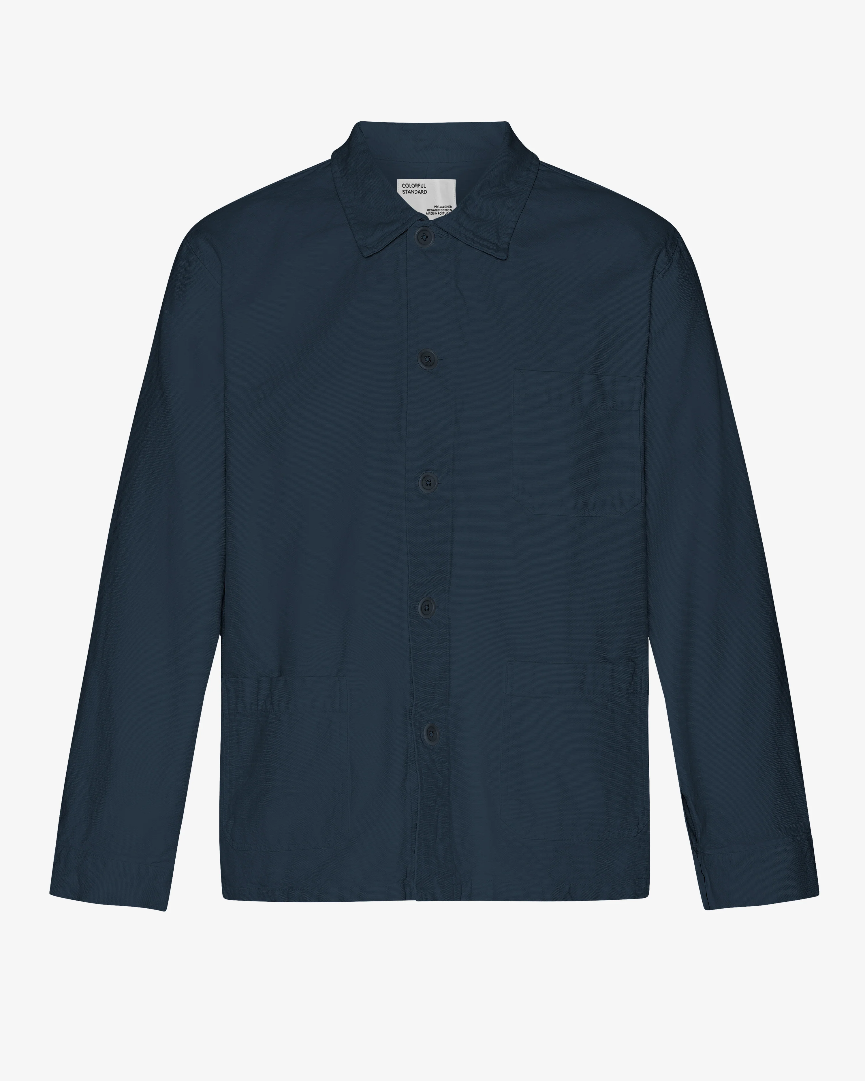 Organic Workwear Jacket - Navy Blue