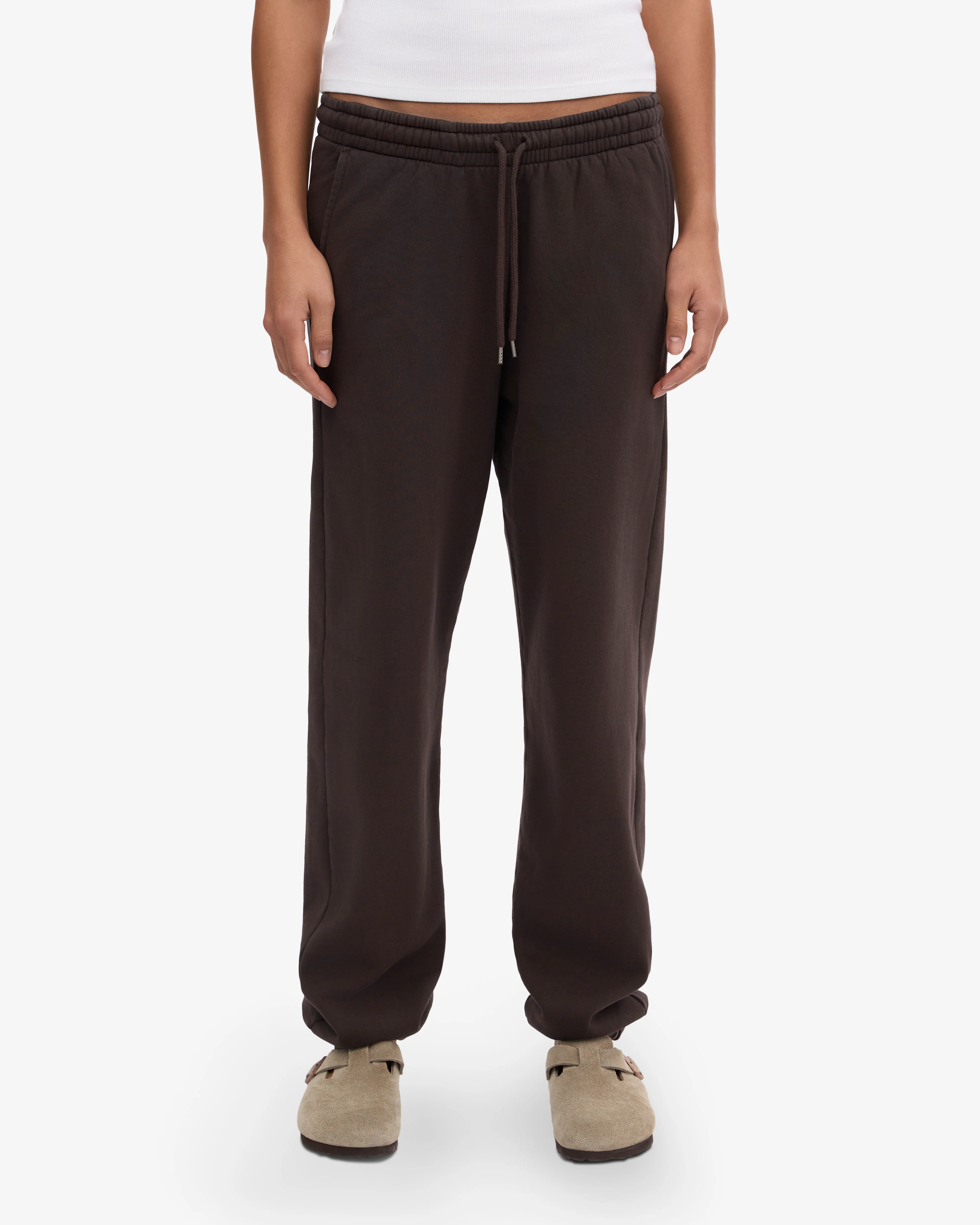 Organic Sweatpants - Coffee Brown