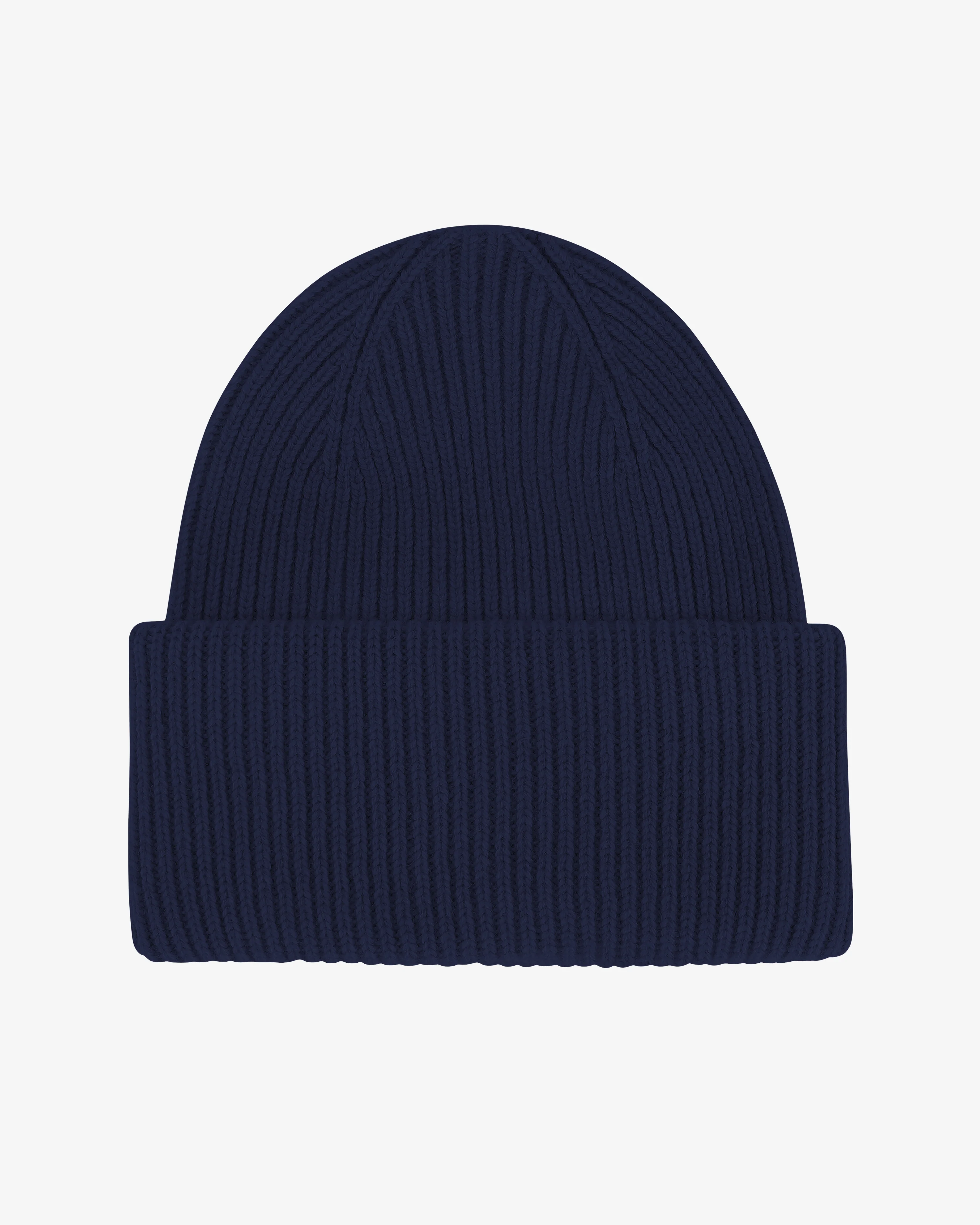 Merino Wool Hat - Navy Blue