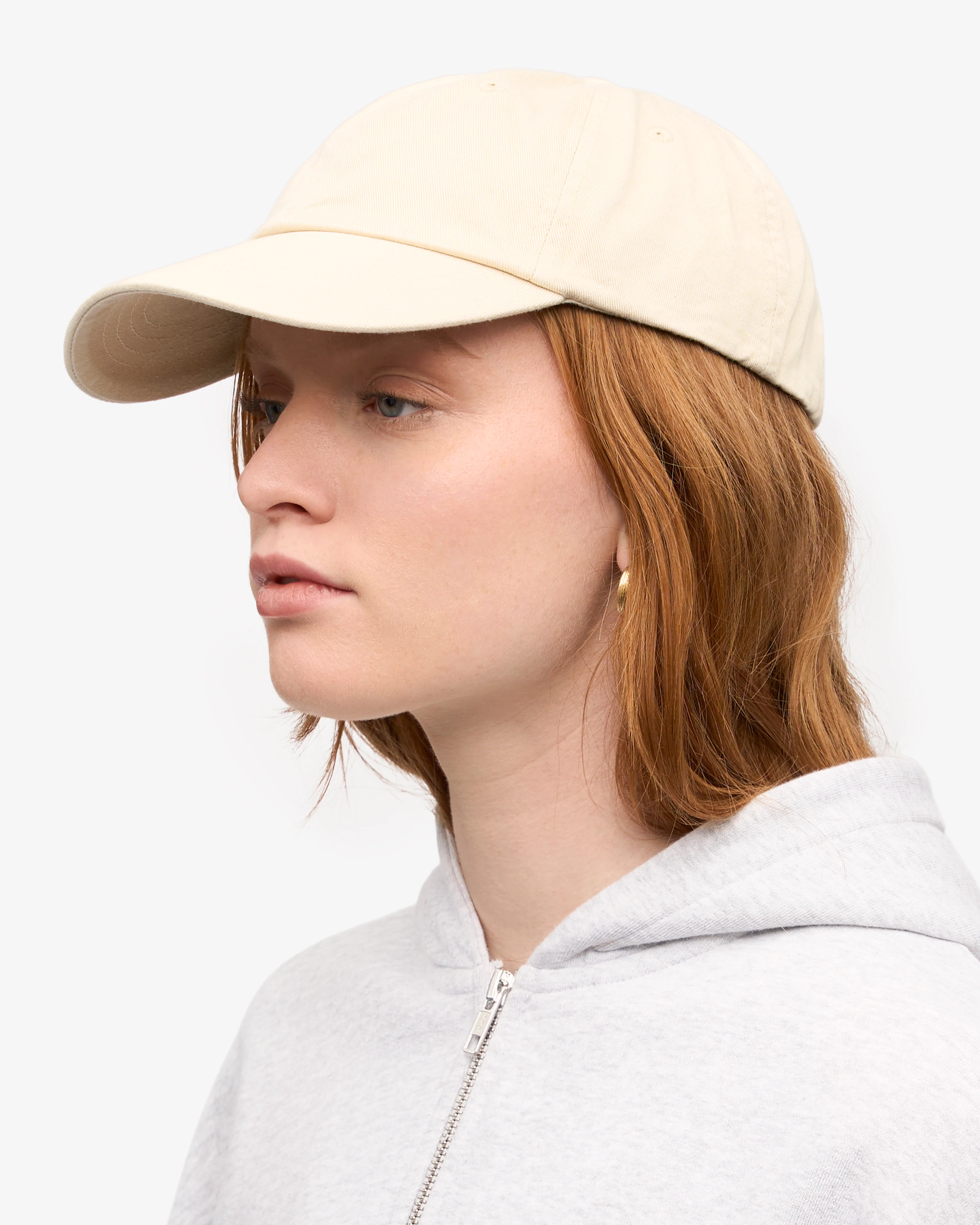 Organic Cotton Cap - Ivory White