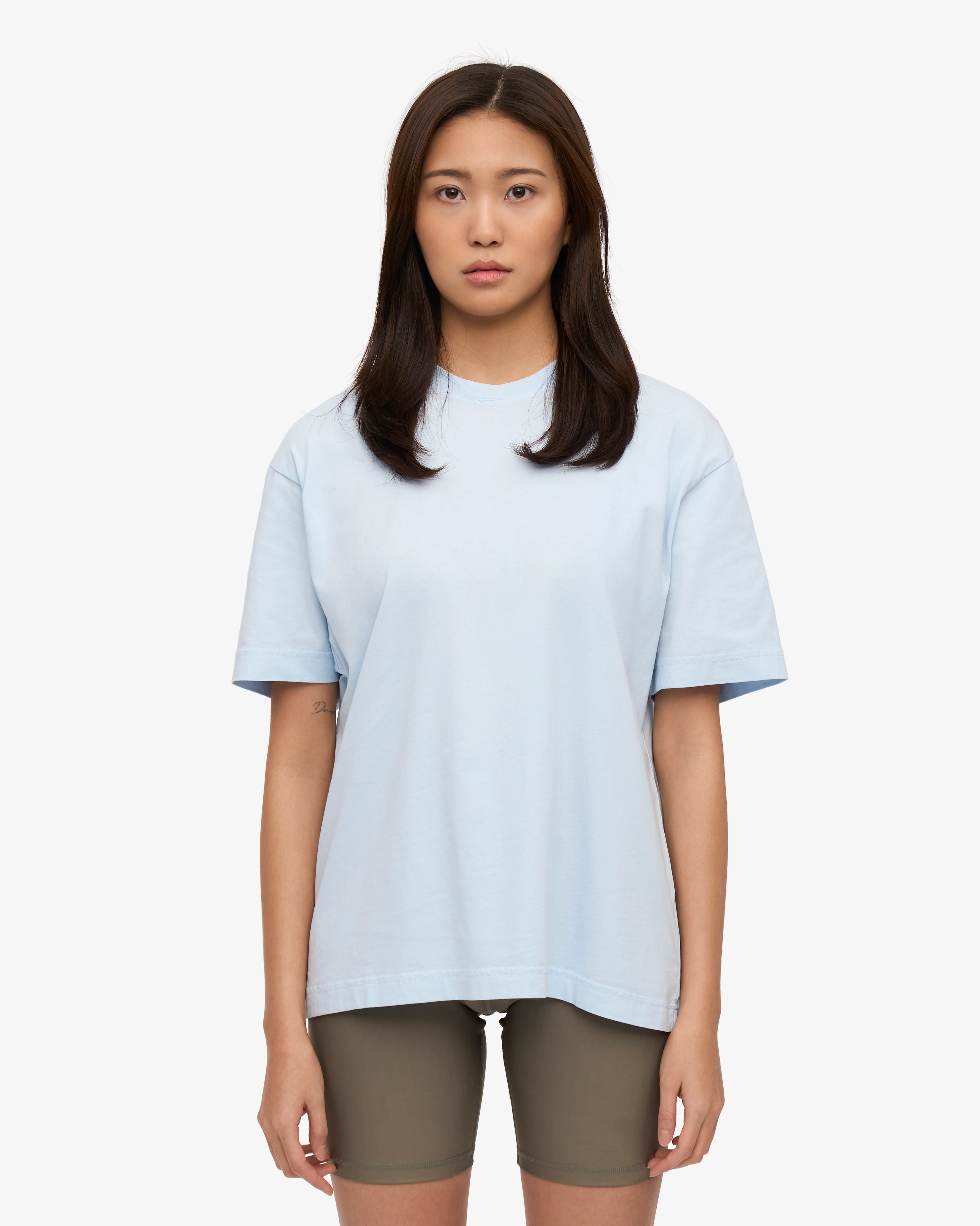 Oversized Organic T-Shirt - Polar Blue