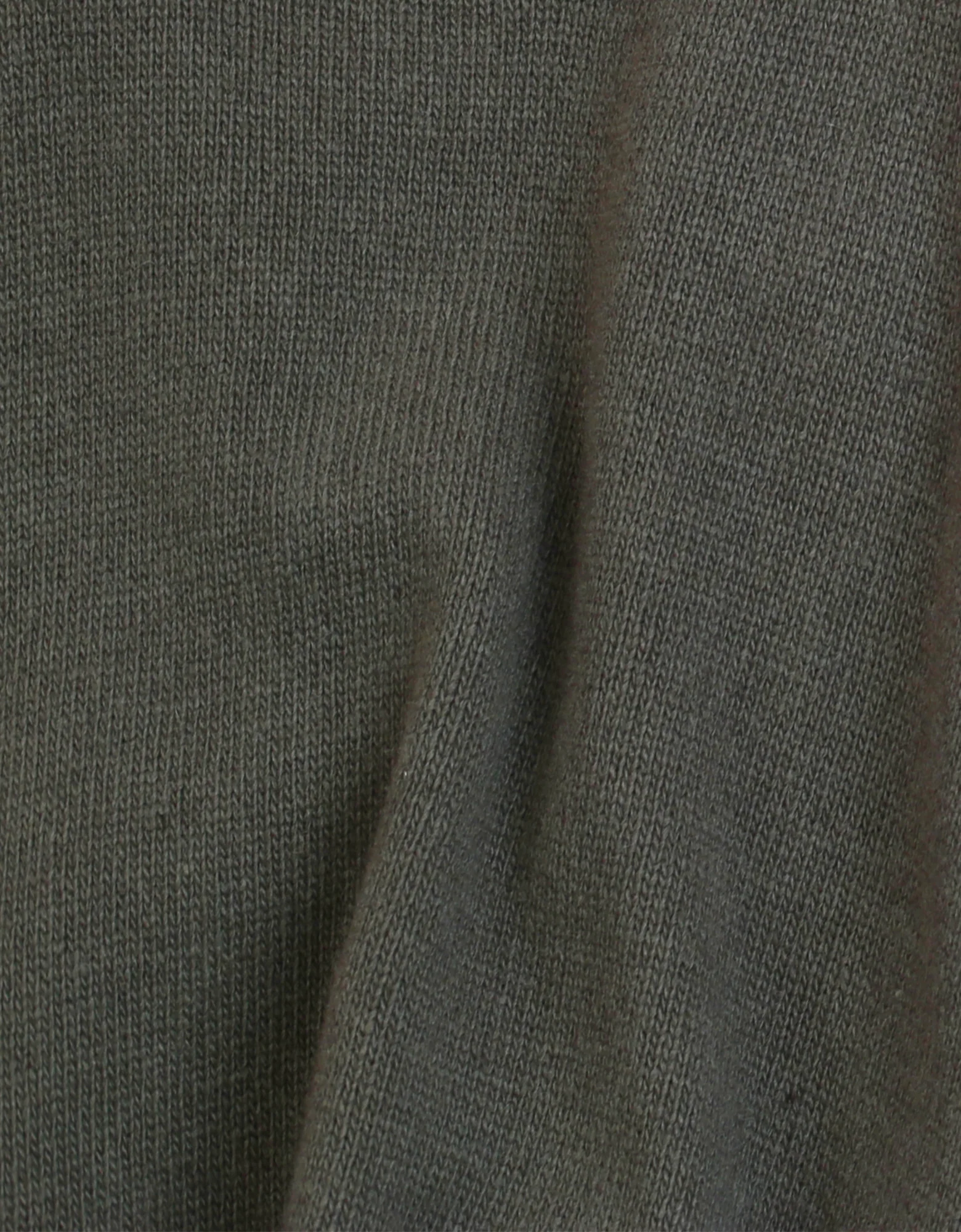 Light Merino Wool Crew - Dusty Olive