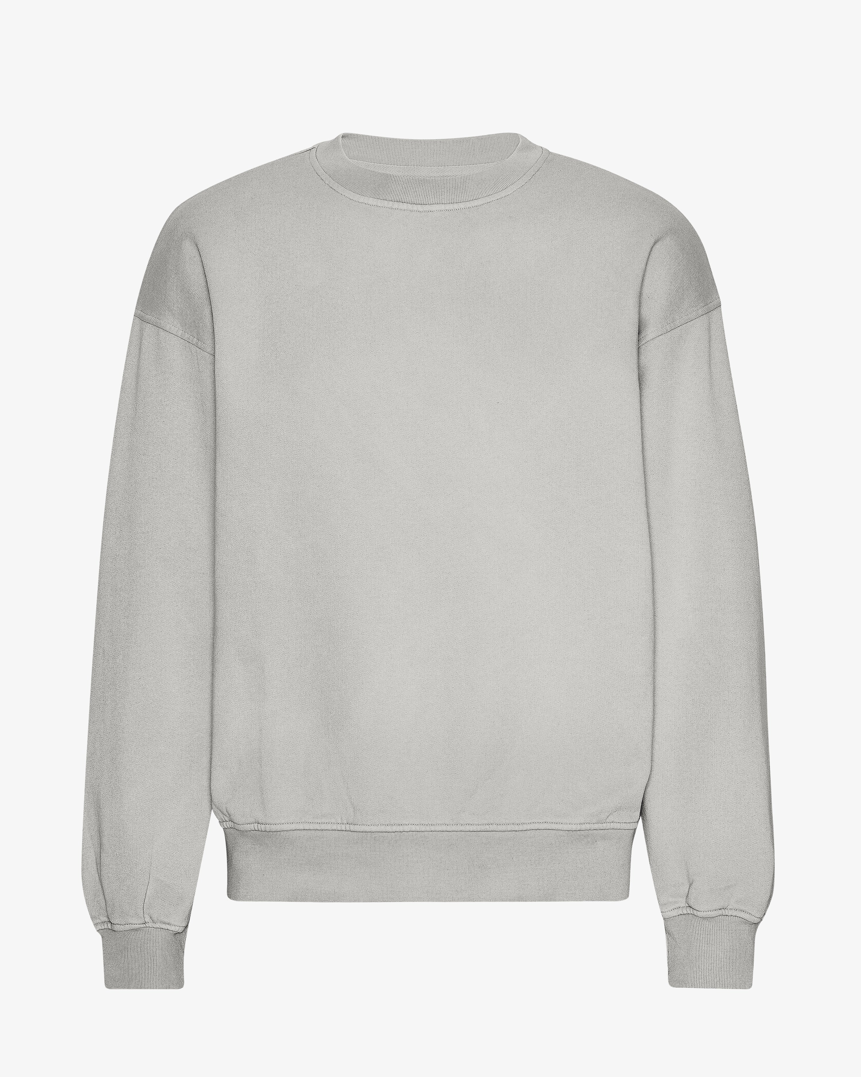 Organic Oversized Crew - Faded Grey