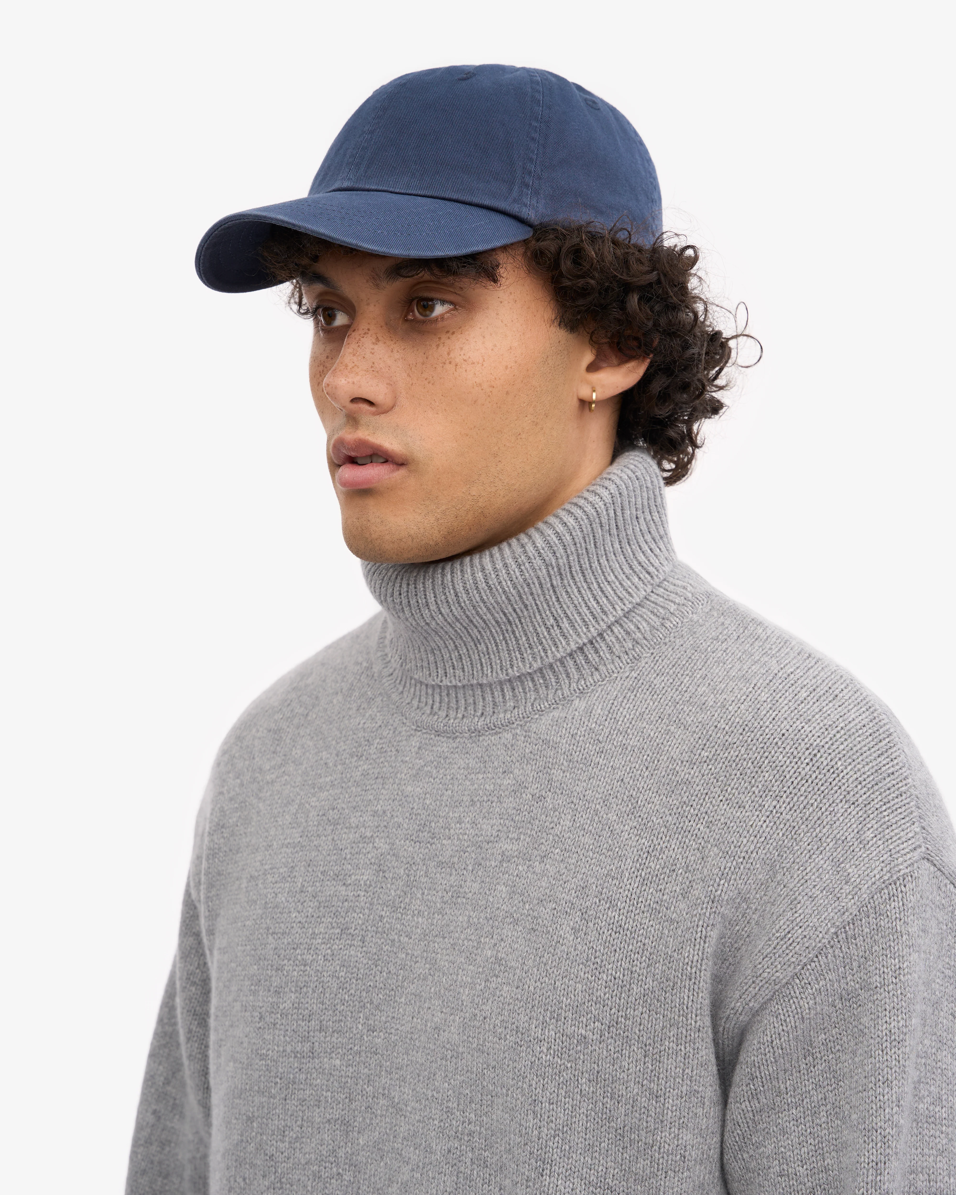 Organic Cotton Cap - Petrol Blue