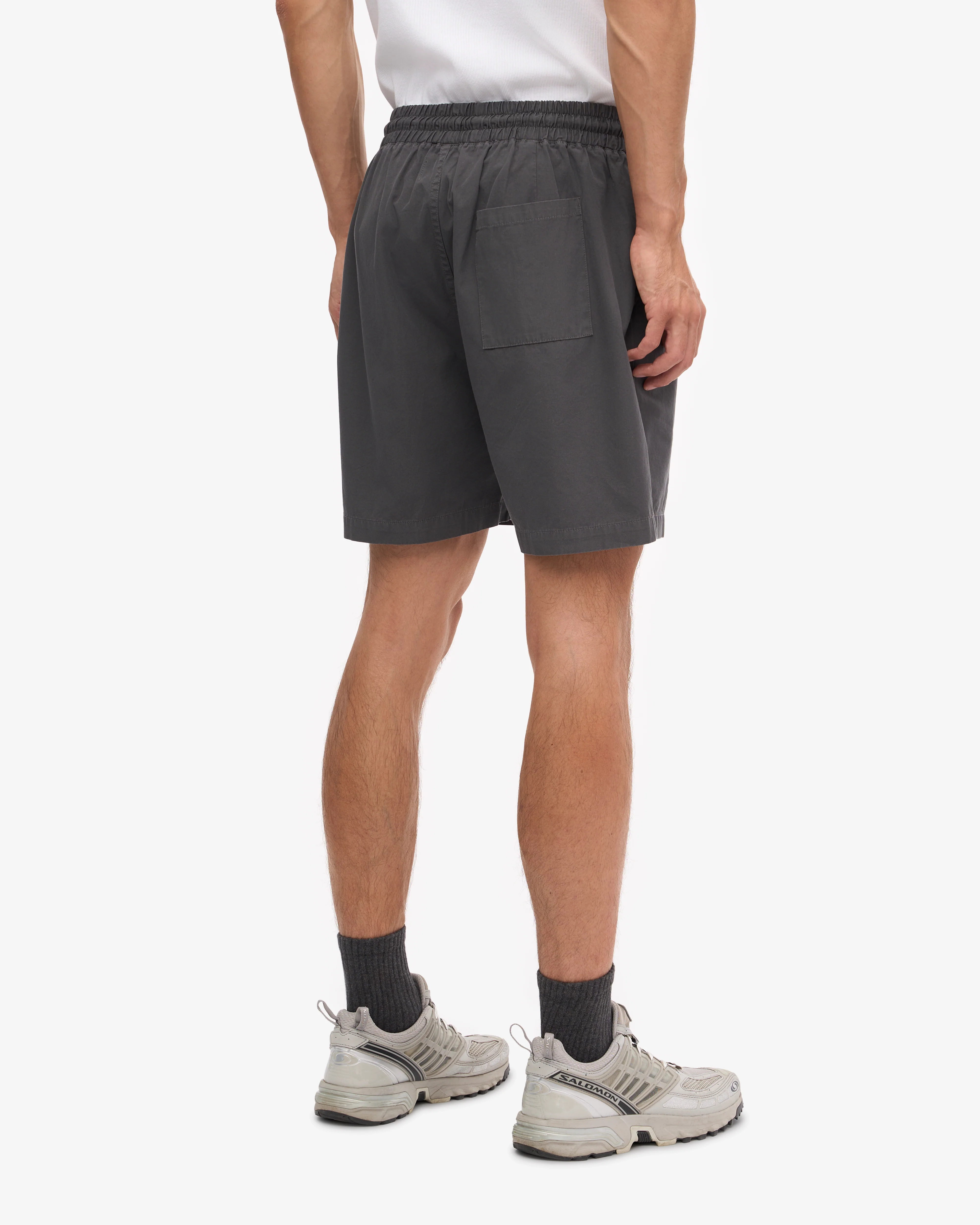 Organic Twill Shorts - Lava Grey