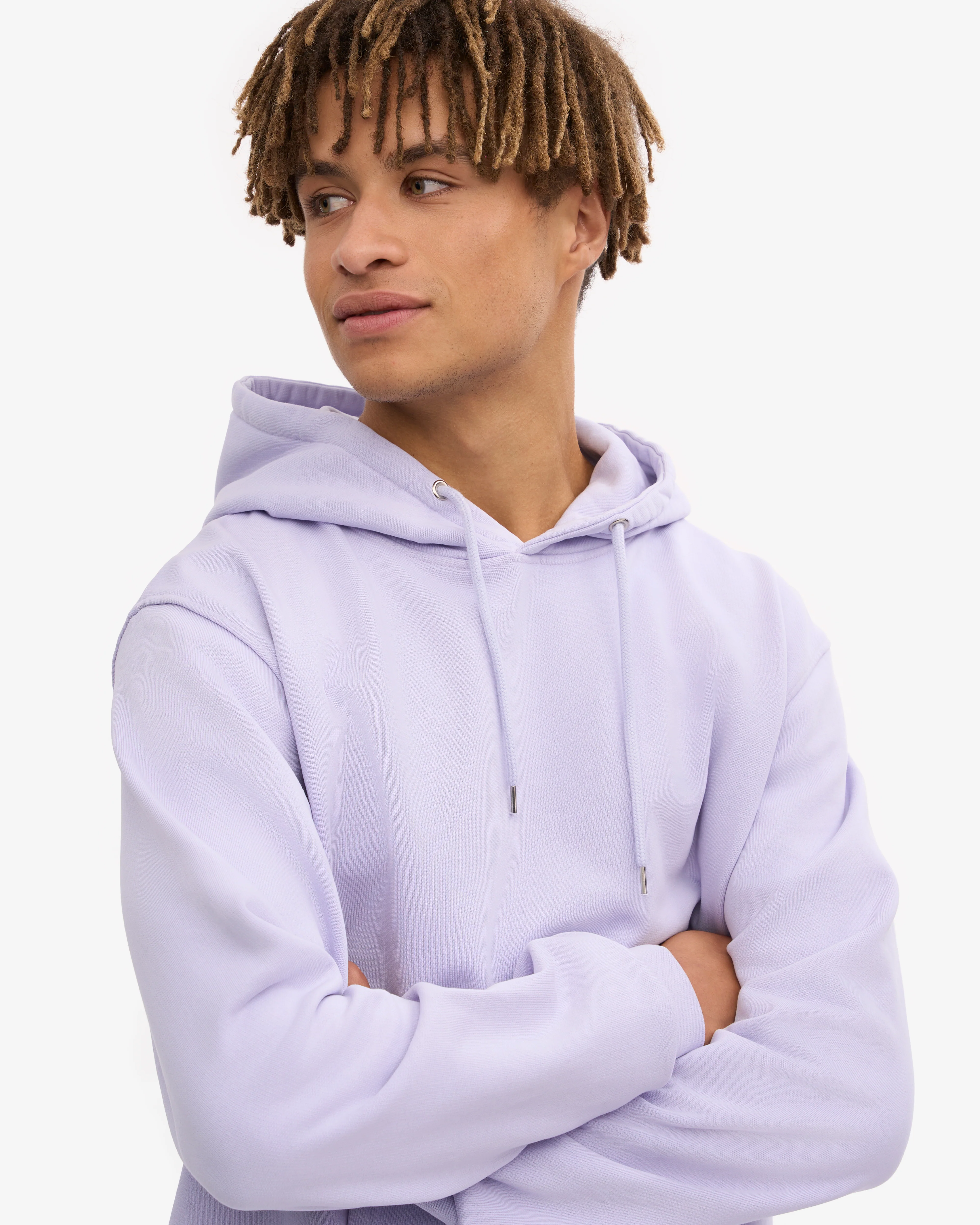 Classic Organic Hood - Soft Lavender