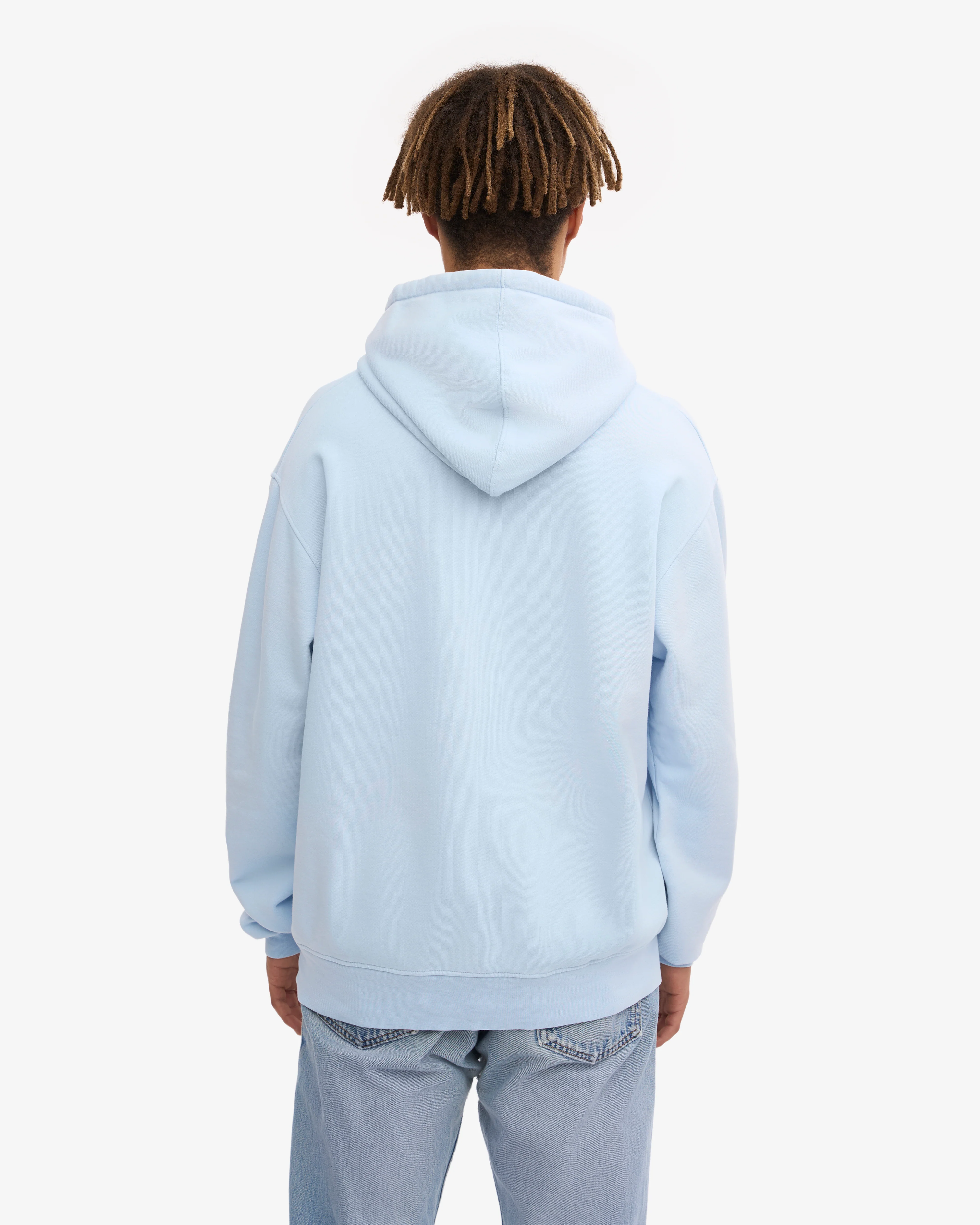 Classic Organic Hood - Polar Blue