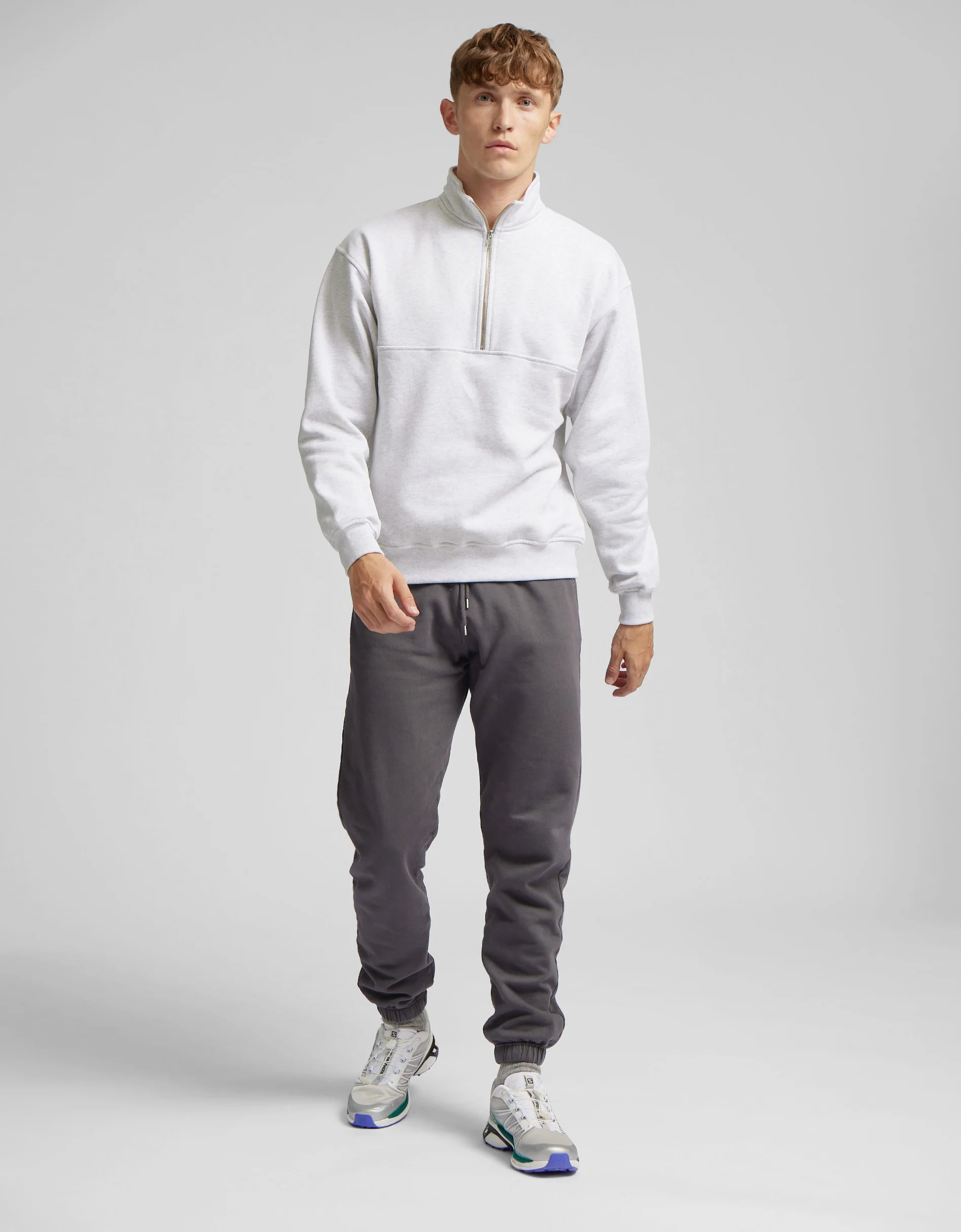 Organic Quarter Zip - Hunter Green