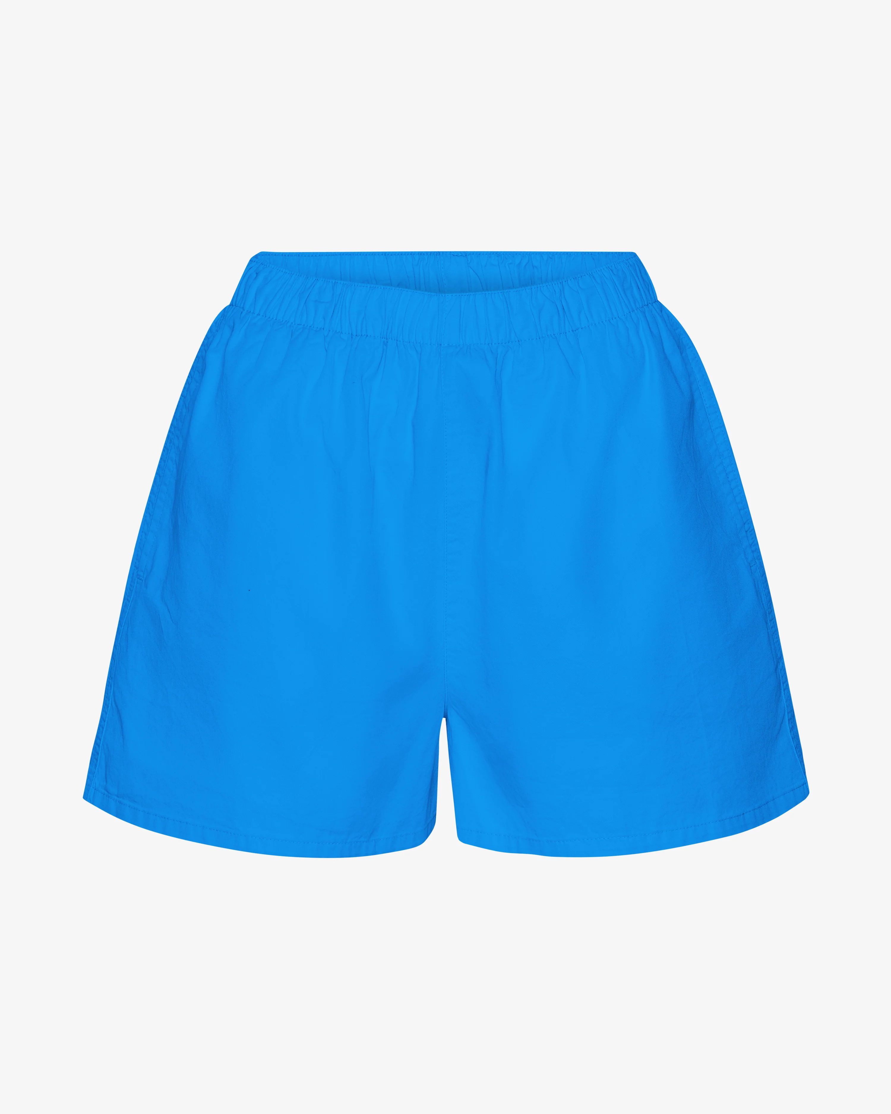 Women Organic Twill Shorts - Pacific Blue