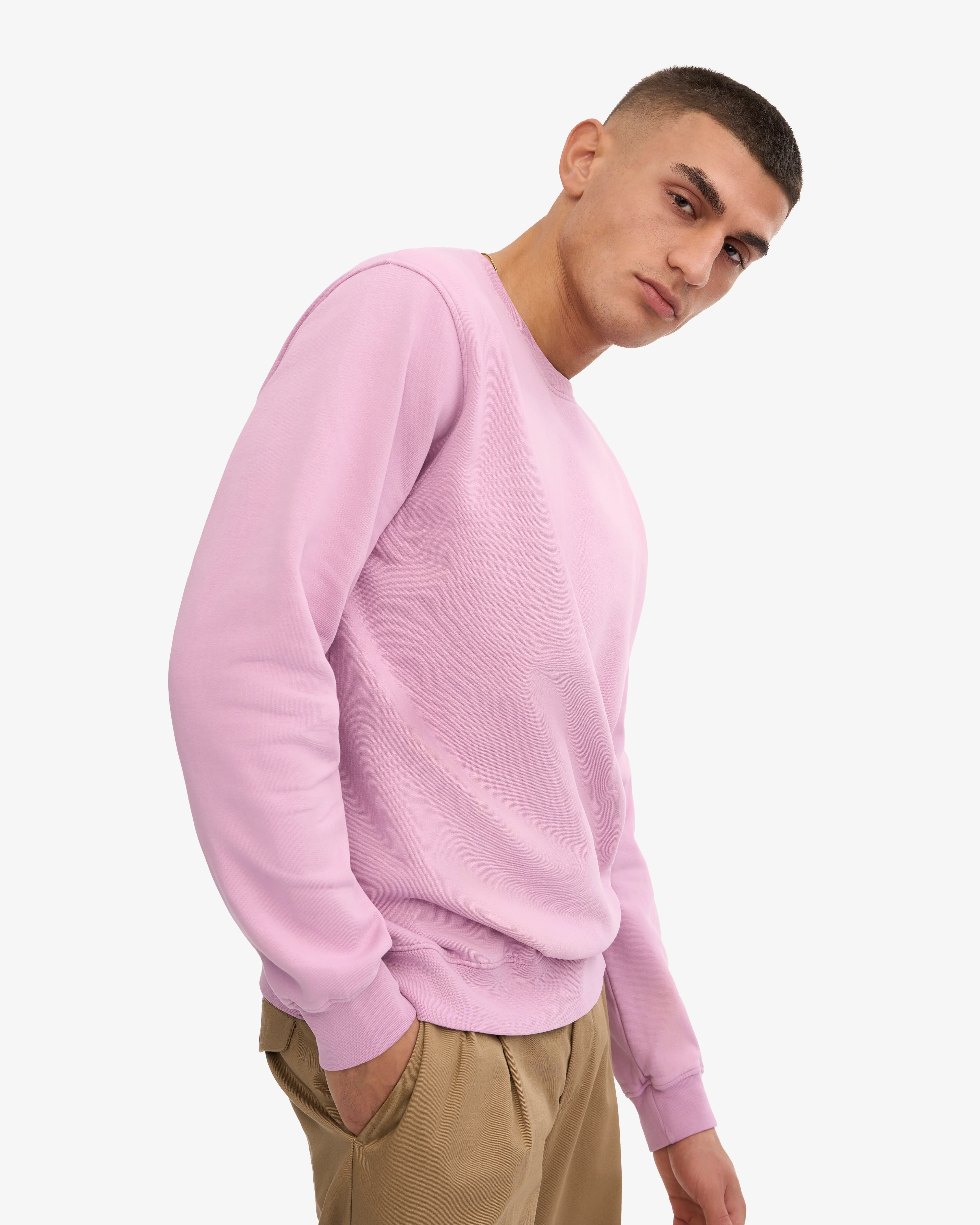 Classic Organic Crew - Cherry Blossom