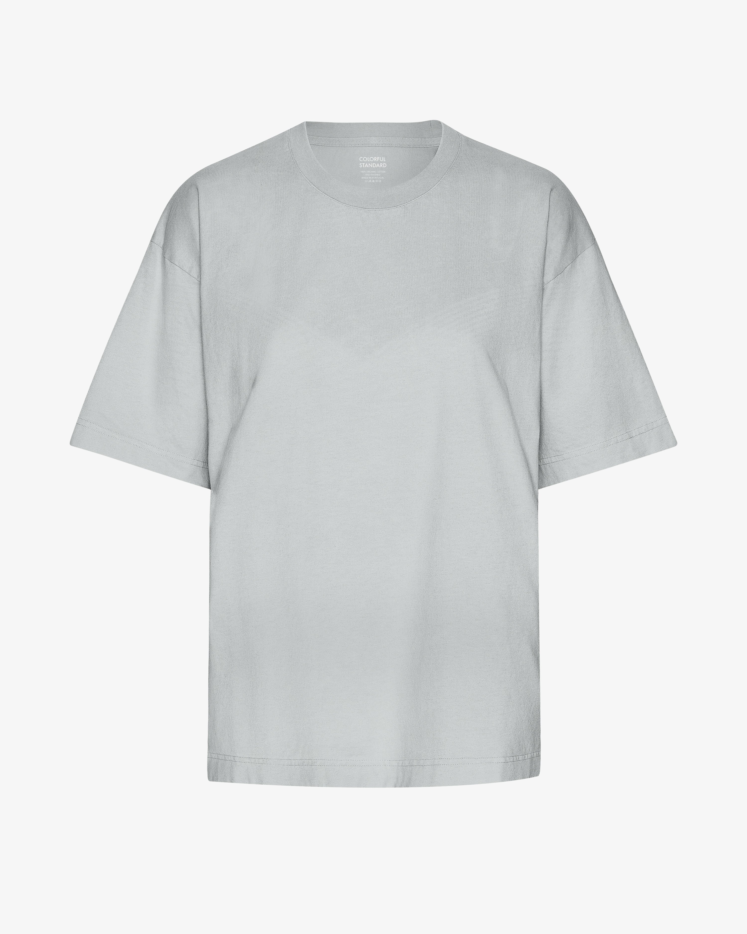 Oversized Organic T-Shirt - Faded Grey