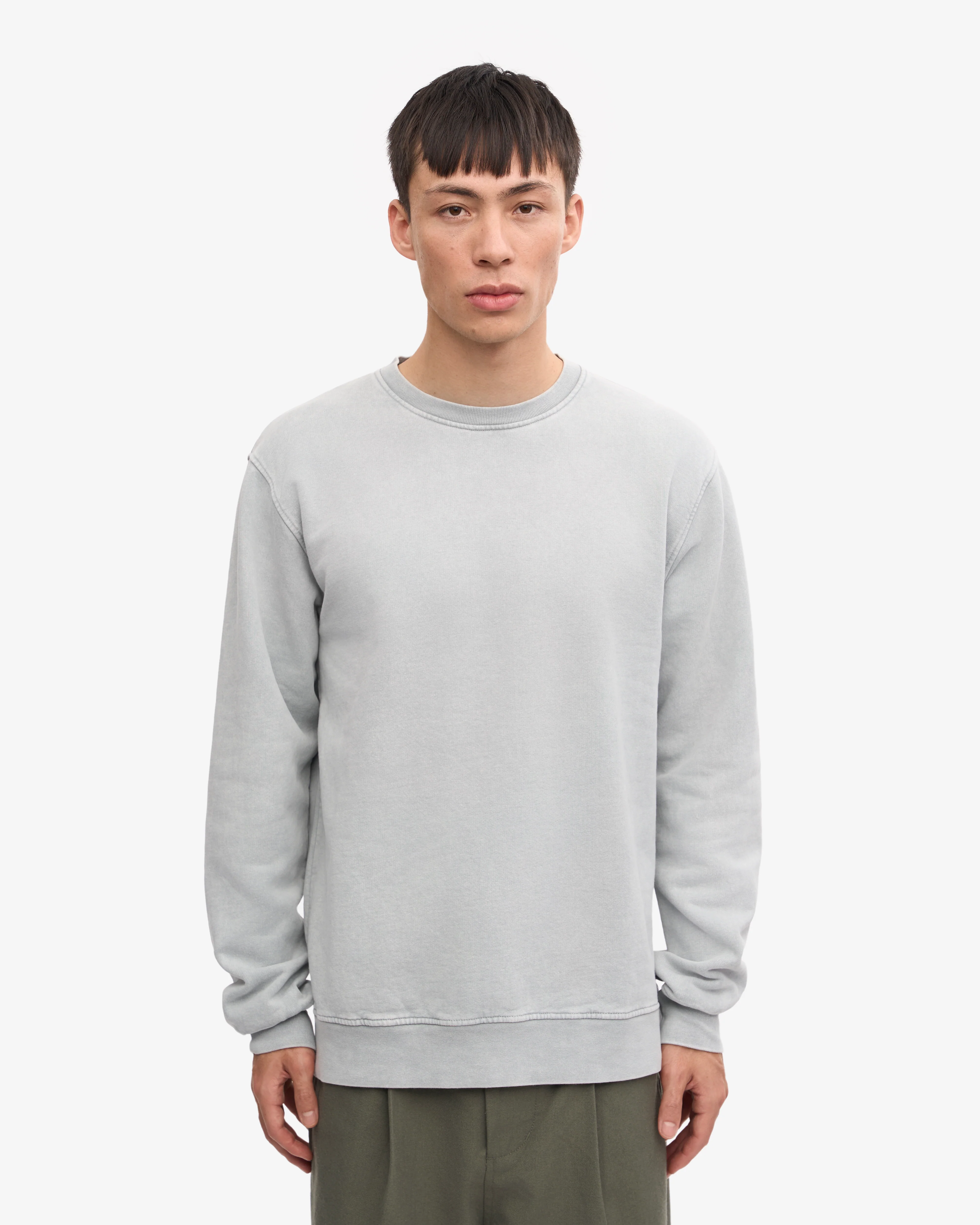 Classic Organic Crew - Faded Grey
