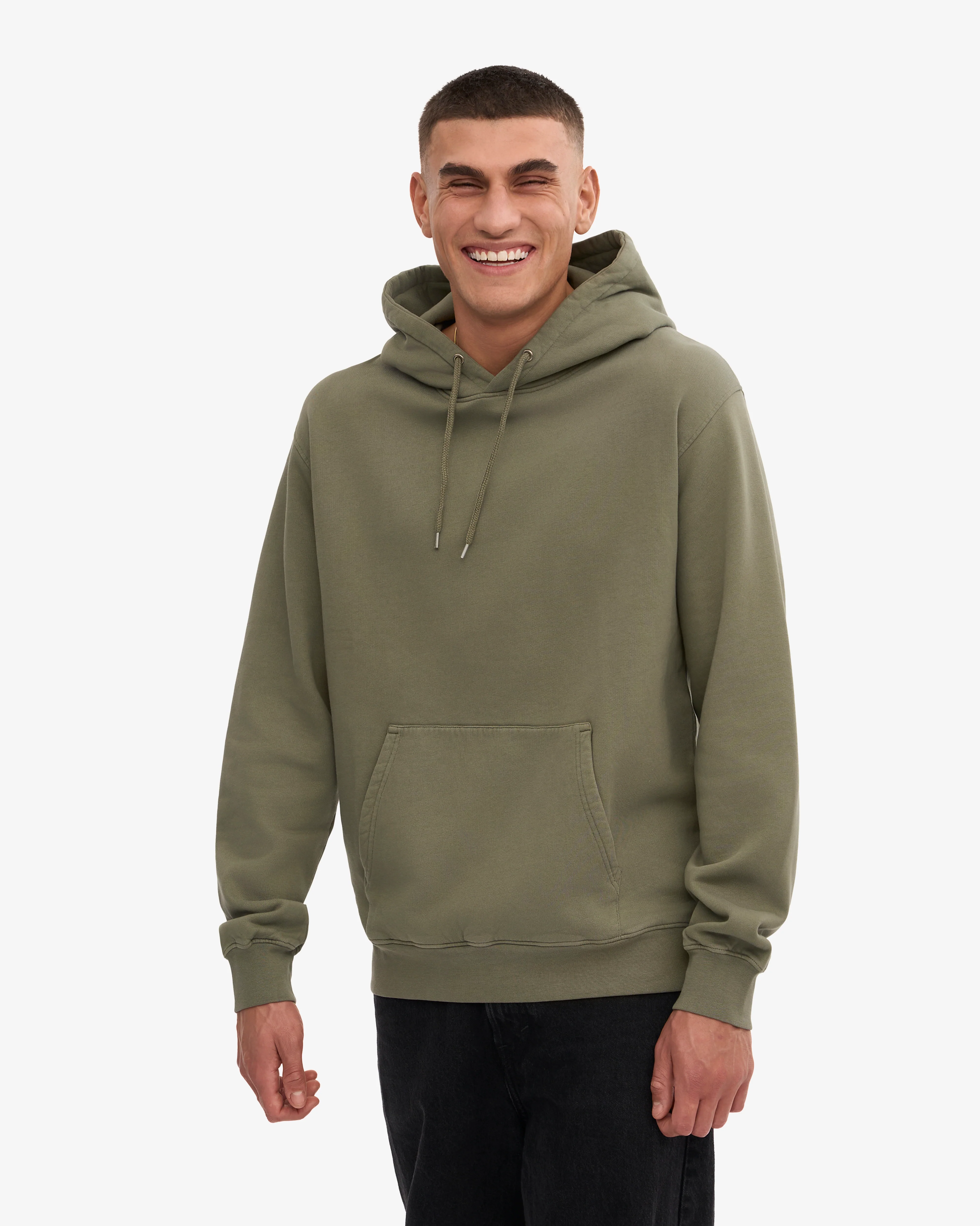 Classic Organic Hood - Dusty Olive