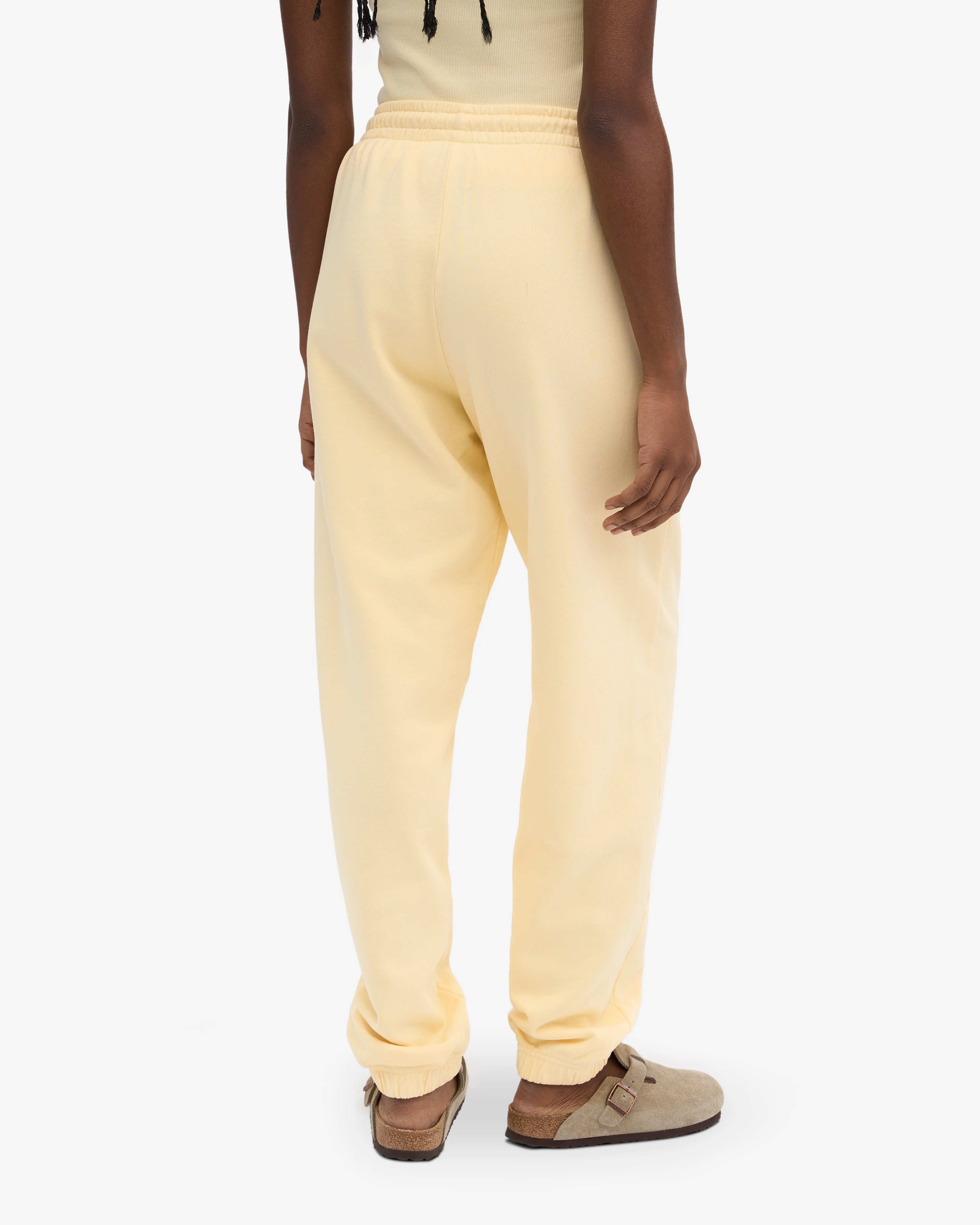 Organic Sweatpants - Soft Yellow