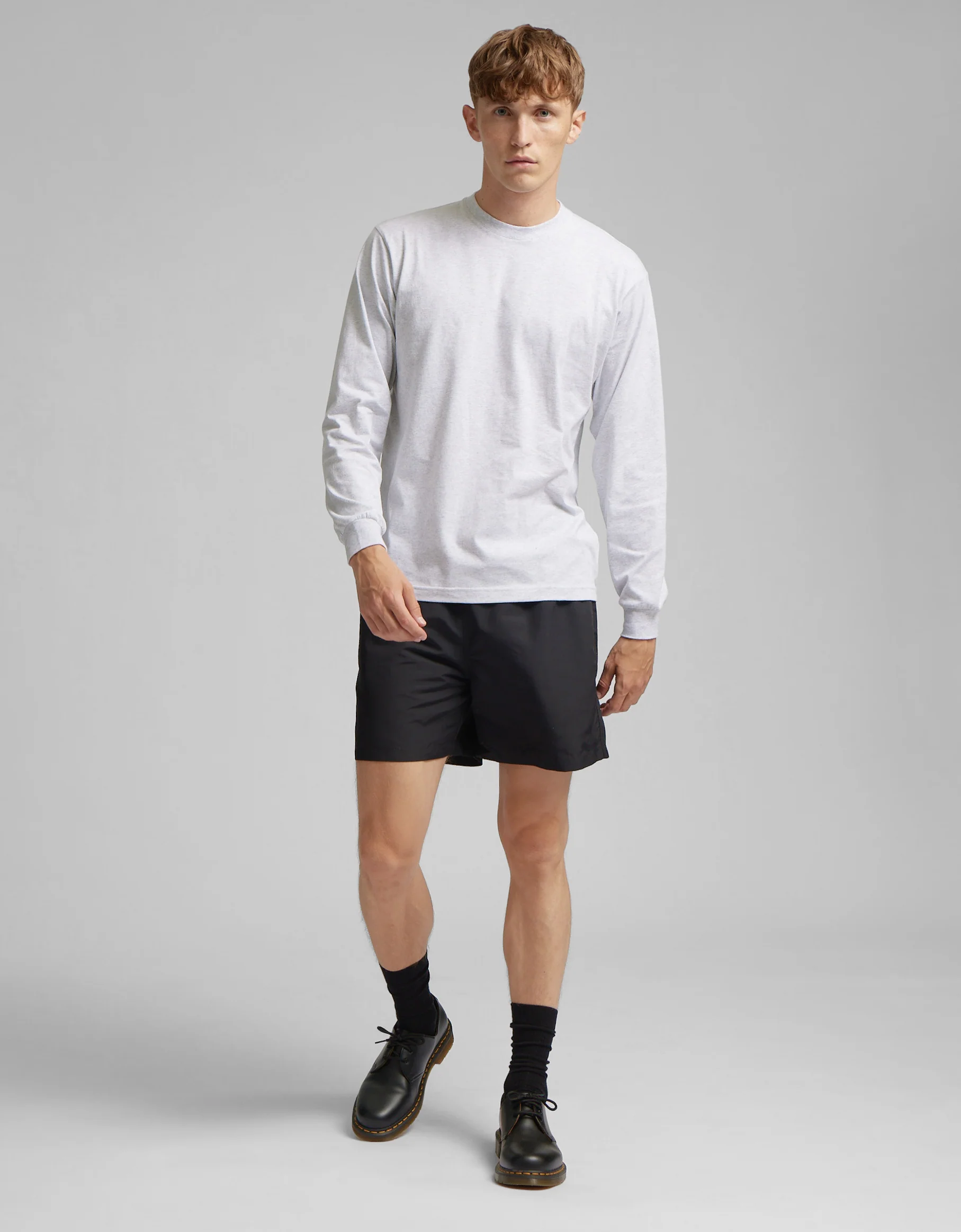 Oversized Organic LS T-Shirt - Hunter Green