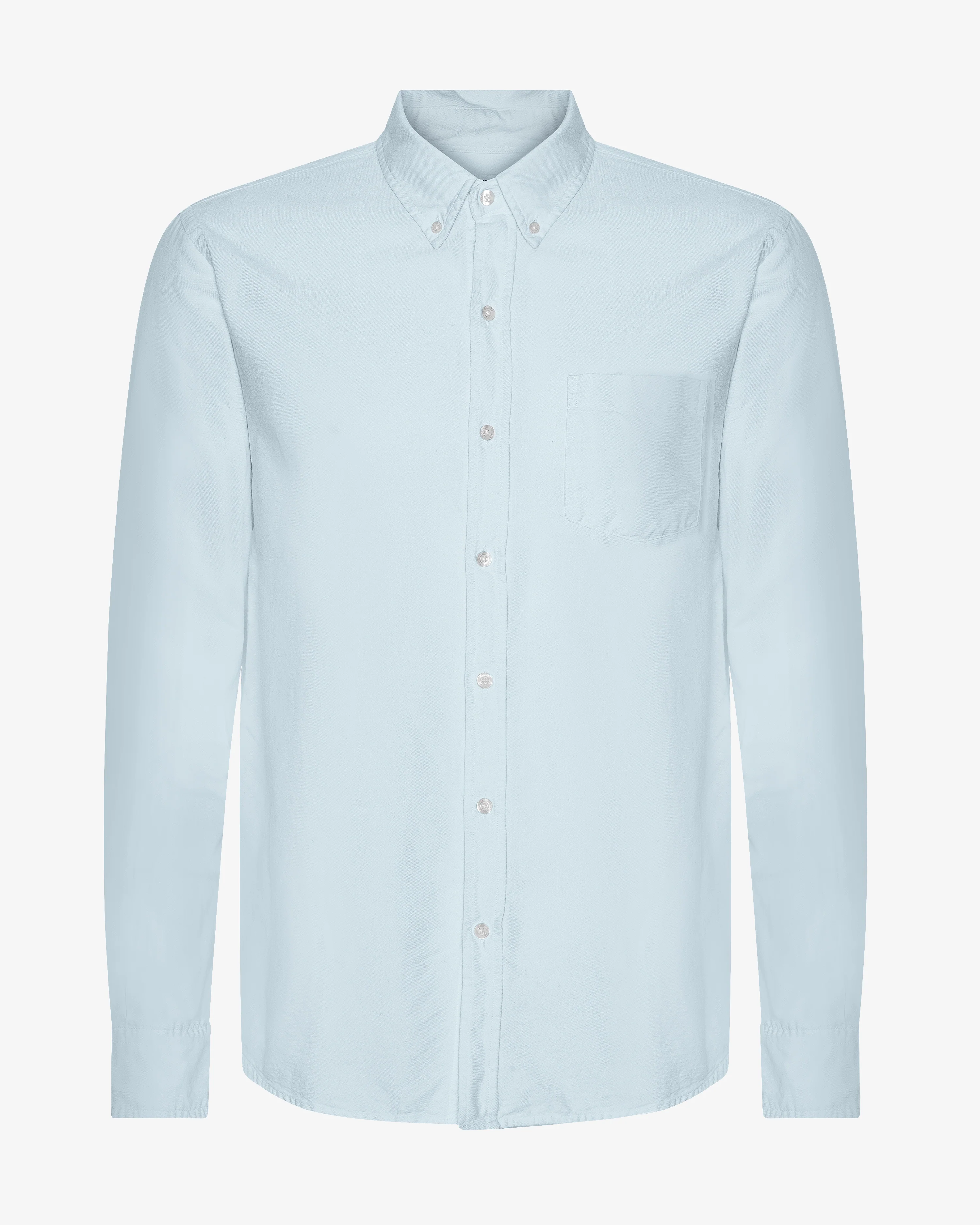 Organic Button Down Shirt - Polar Blue