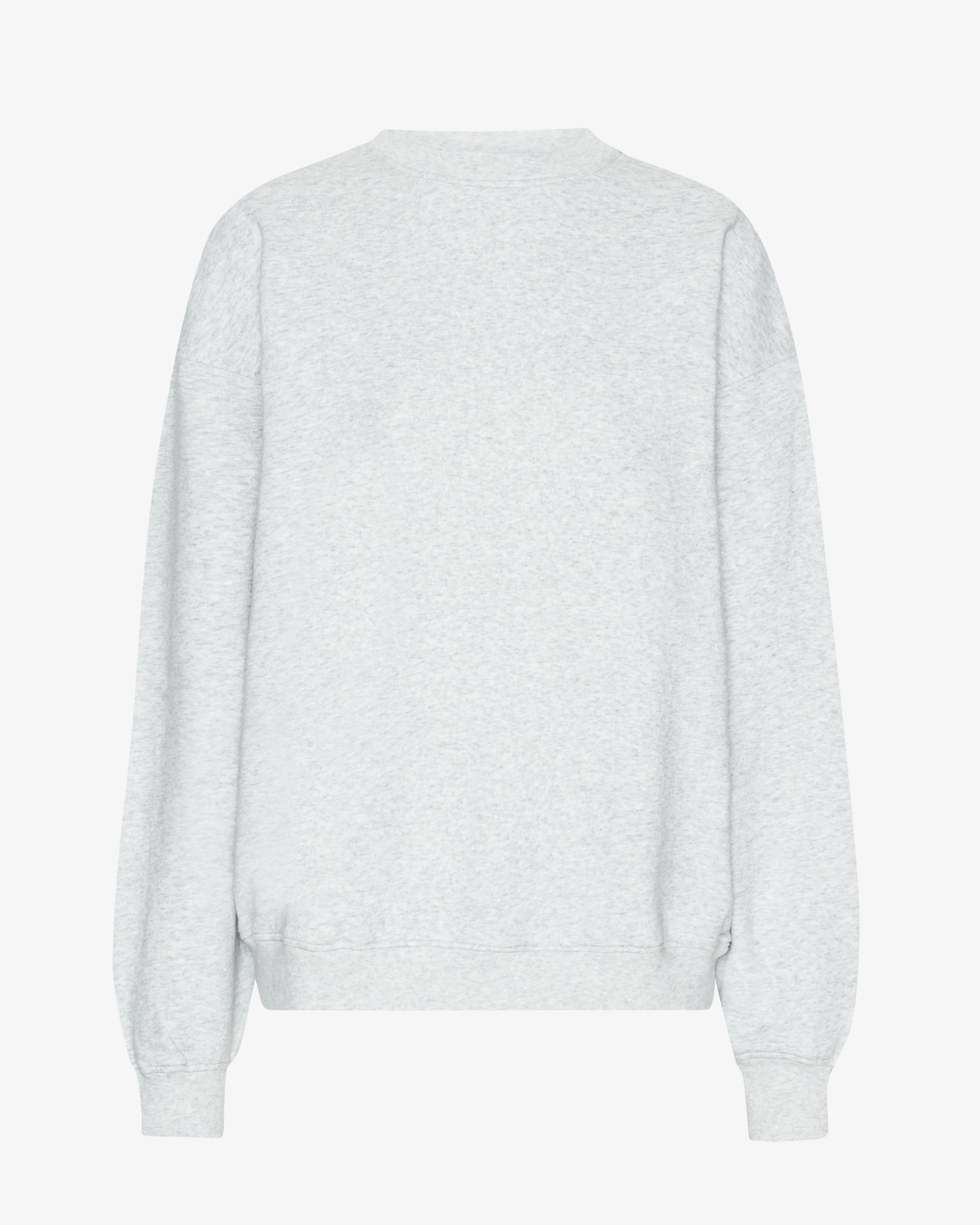 Organic Oversized Crew - Snow Melange