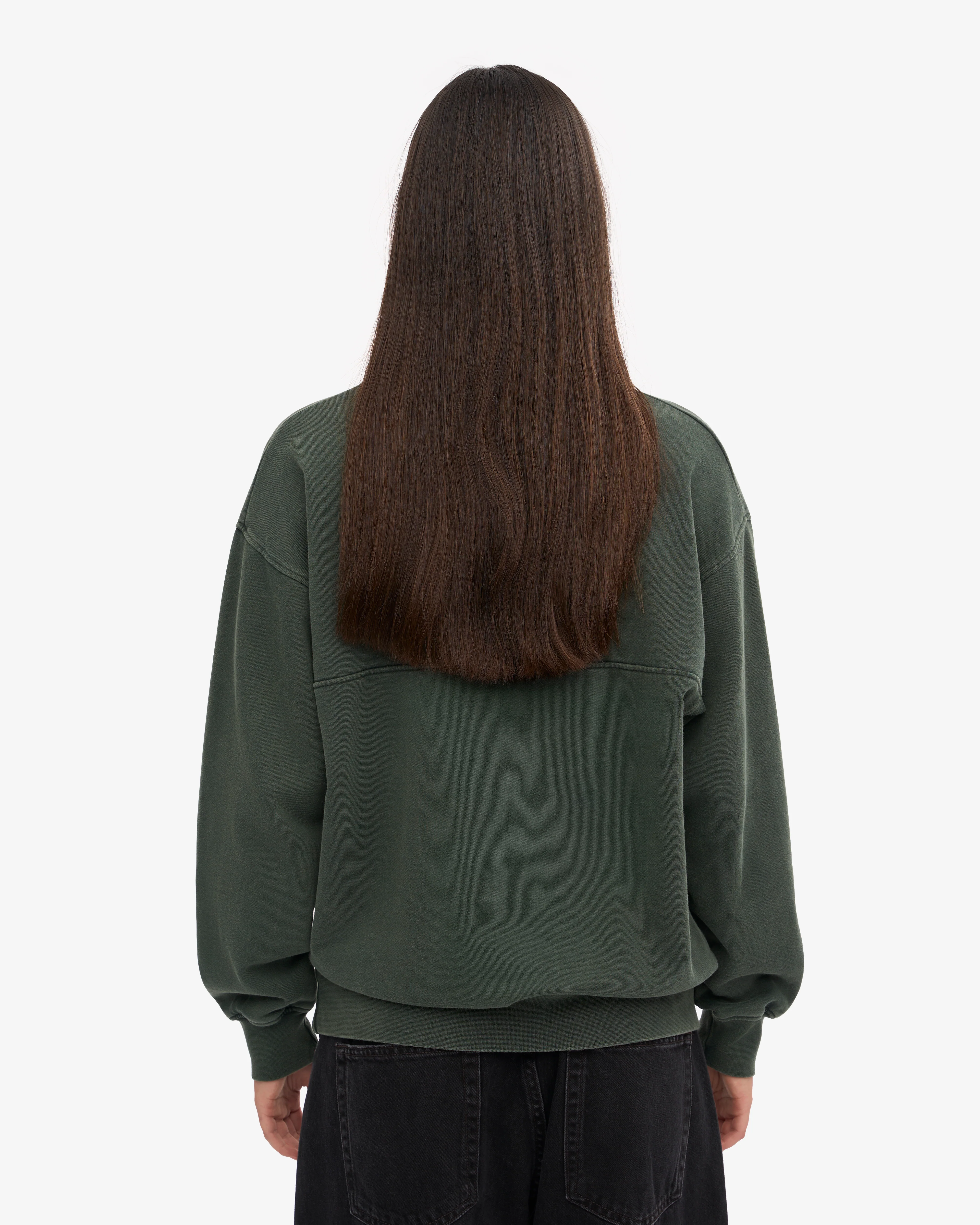 Organic Quarter Zip - Midnight Forest