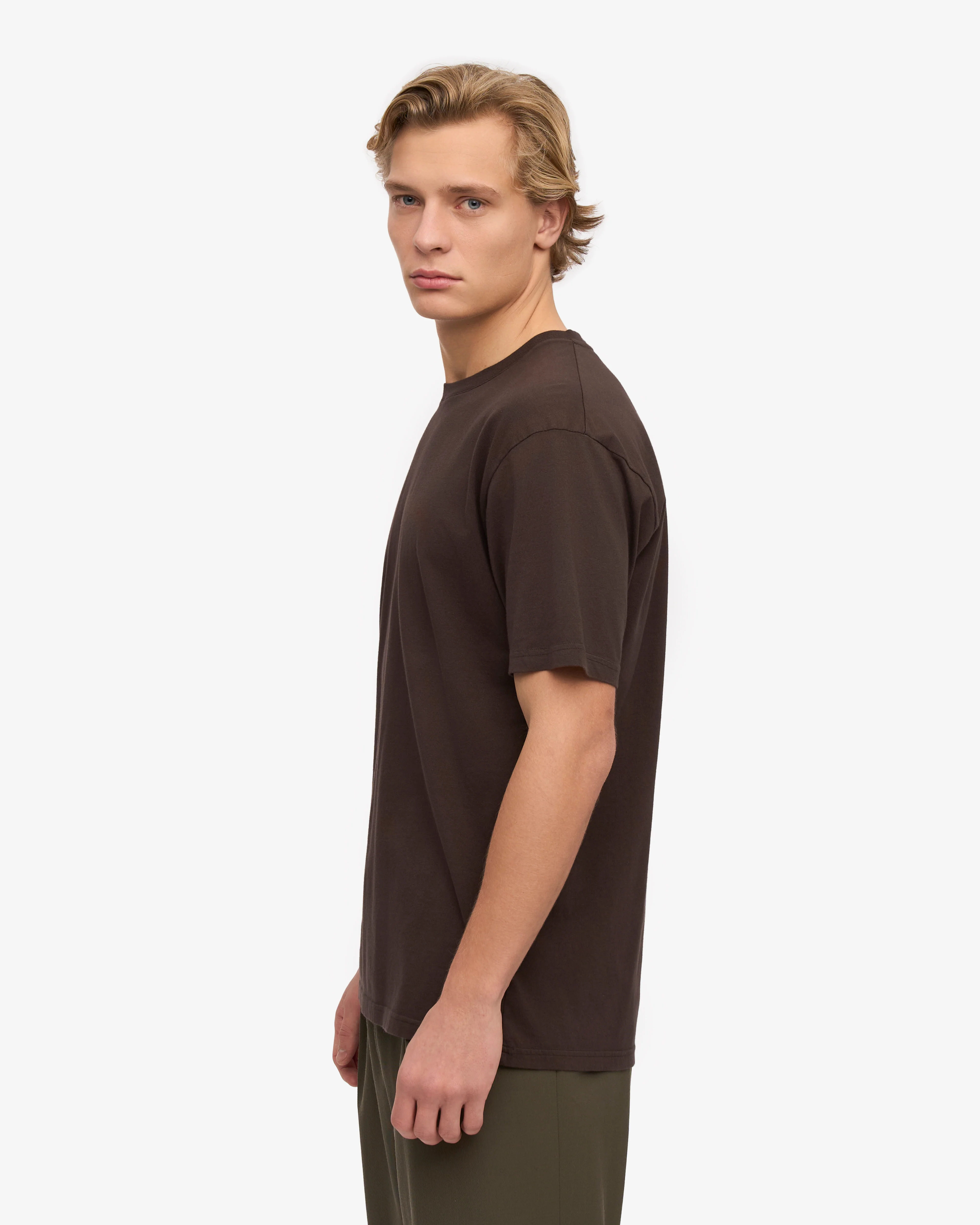 Classic Organic Tee - Coffee Brown