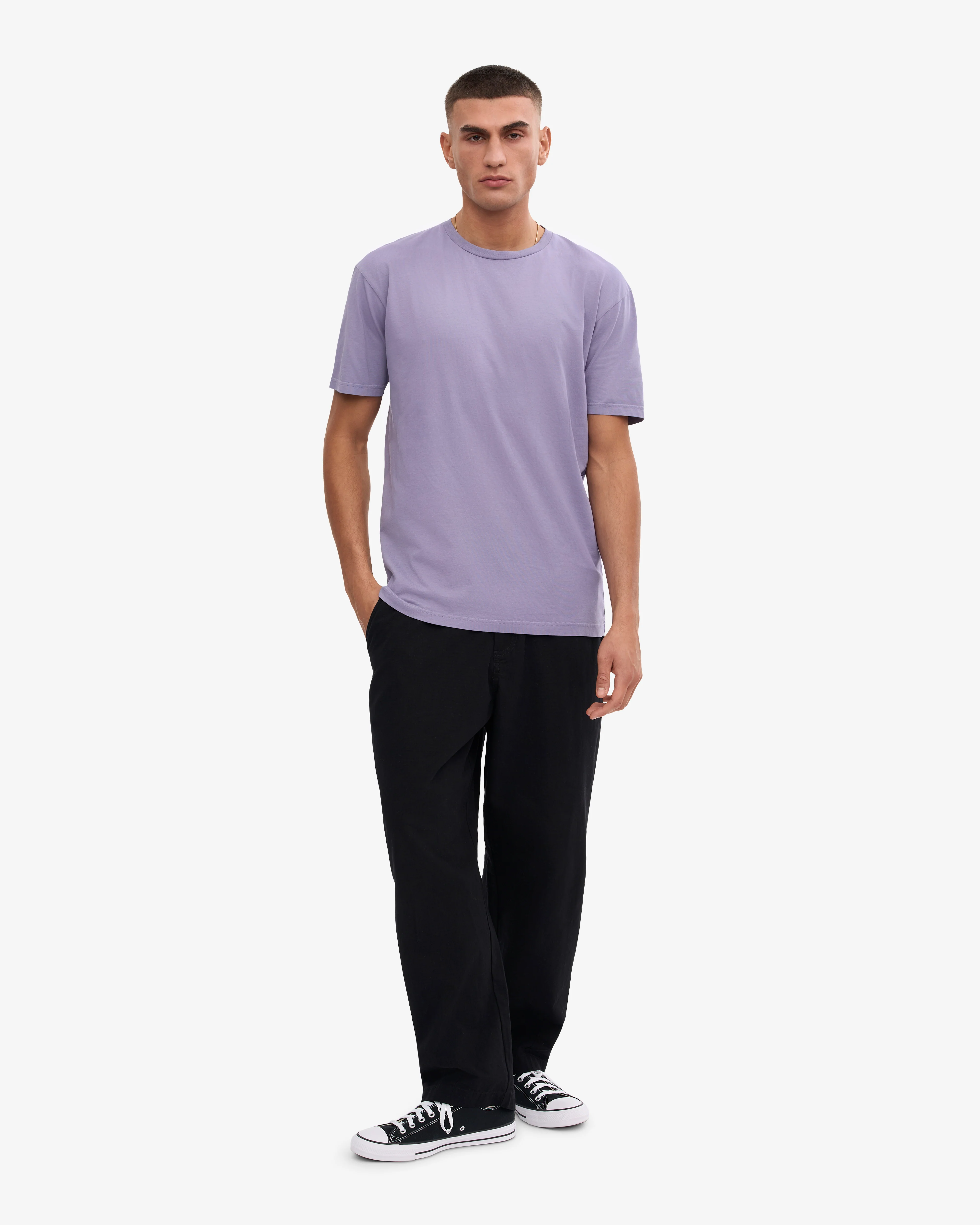 Classic Organic Tee - Purple Jade