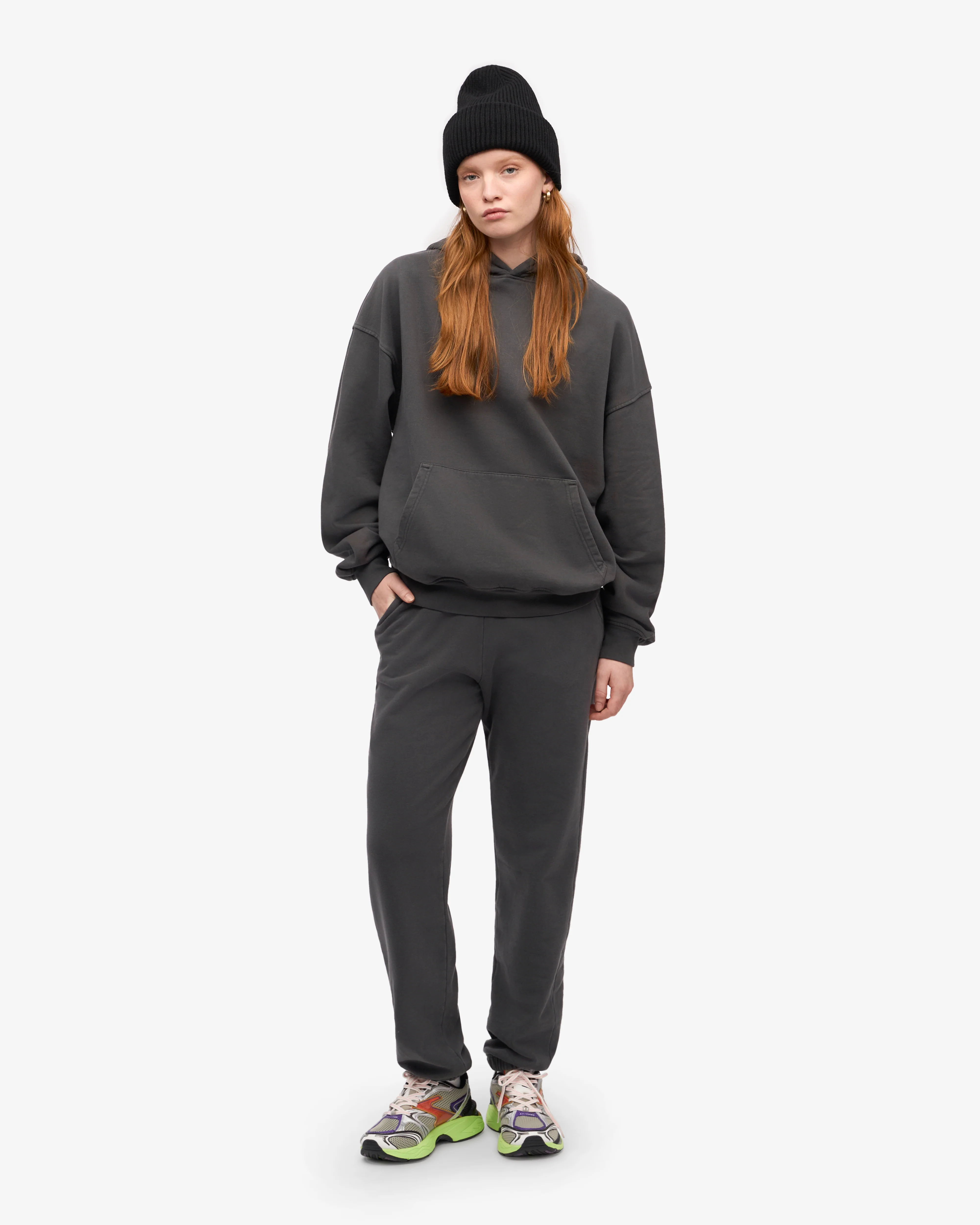 Organic Sweatpants - Lava Grey