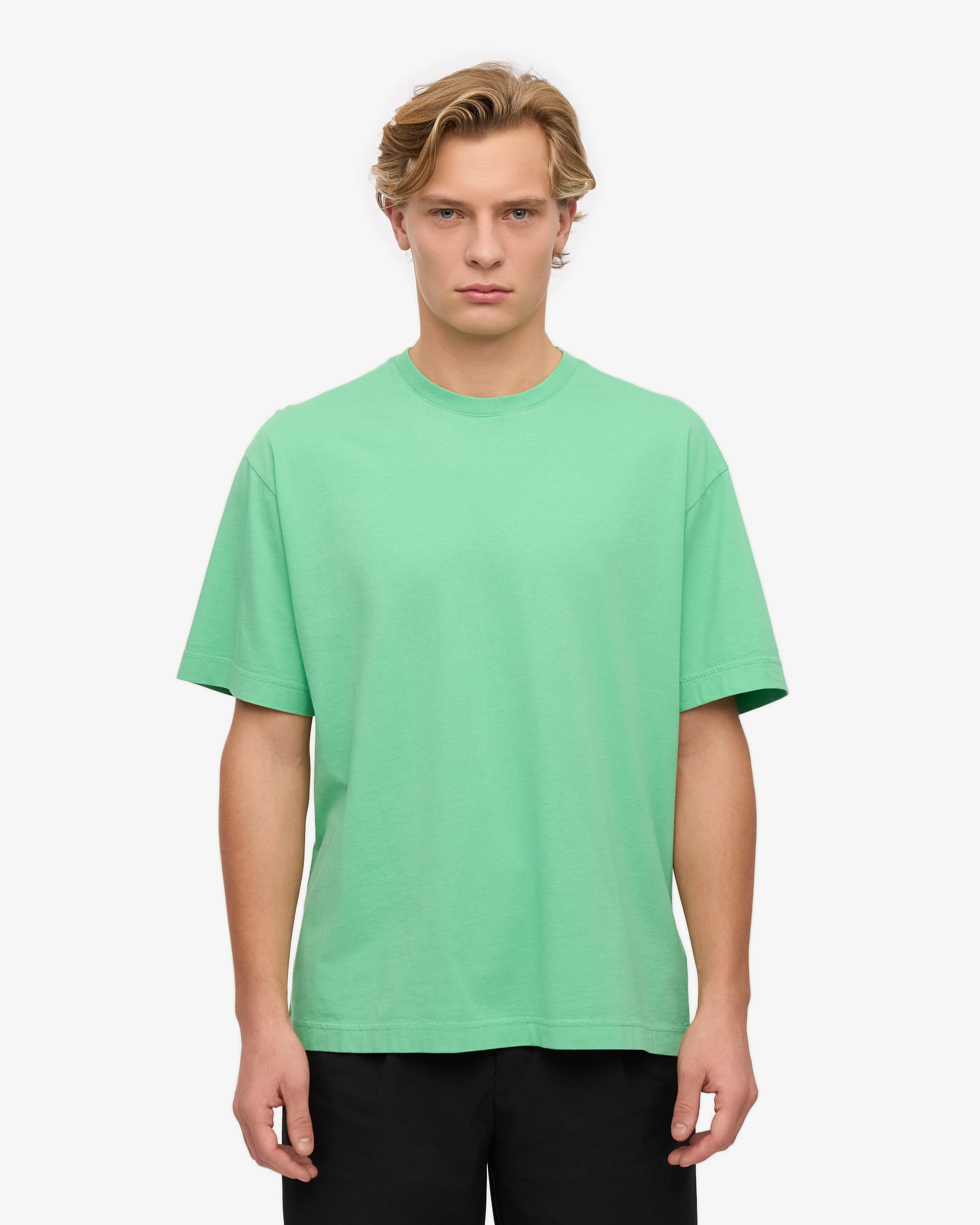 Oversized Organic T-Shirt - Spring Green