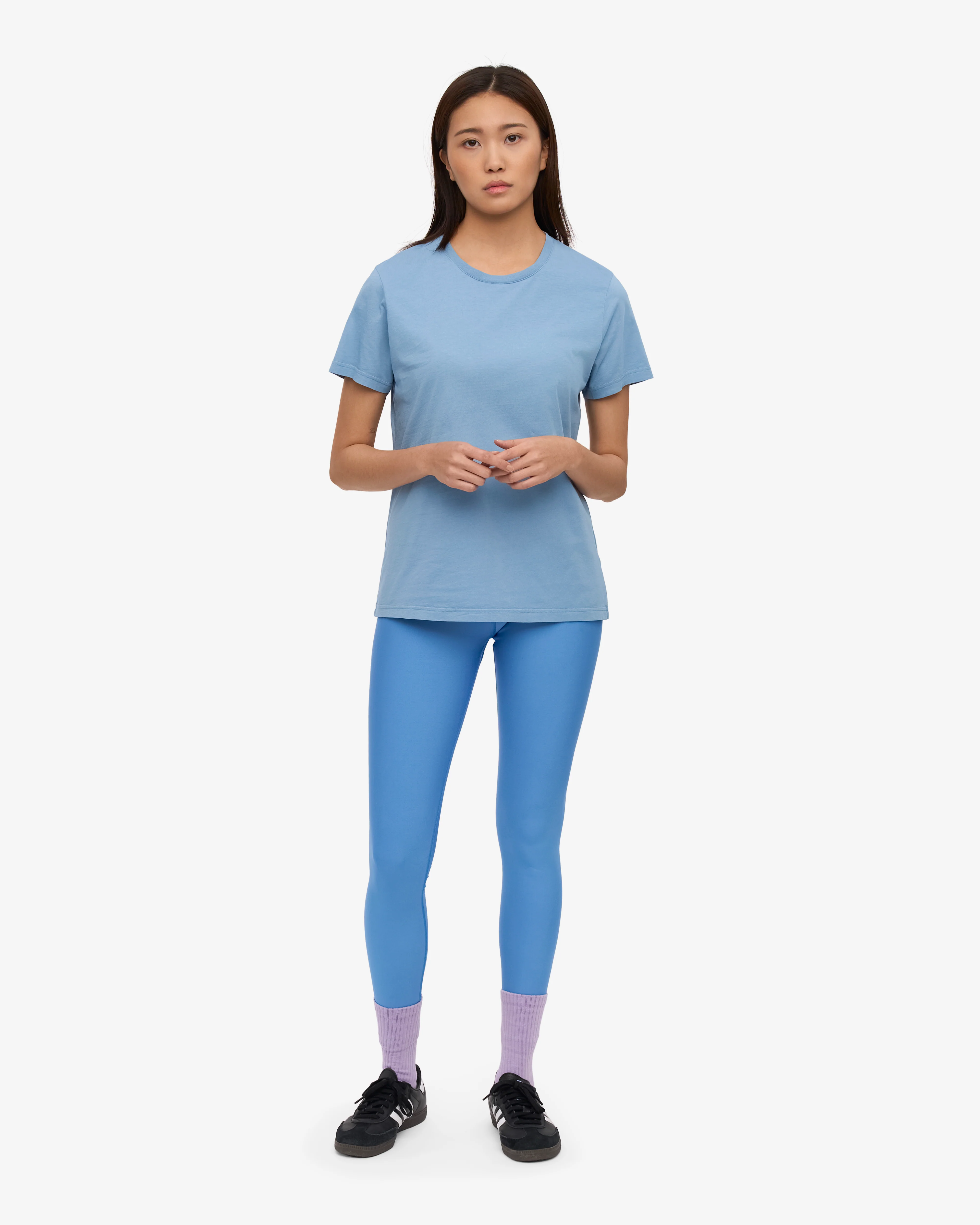 Women Light Organic Tee - Seaside Blue