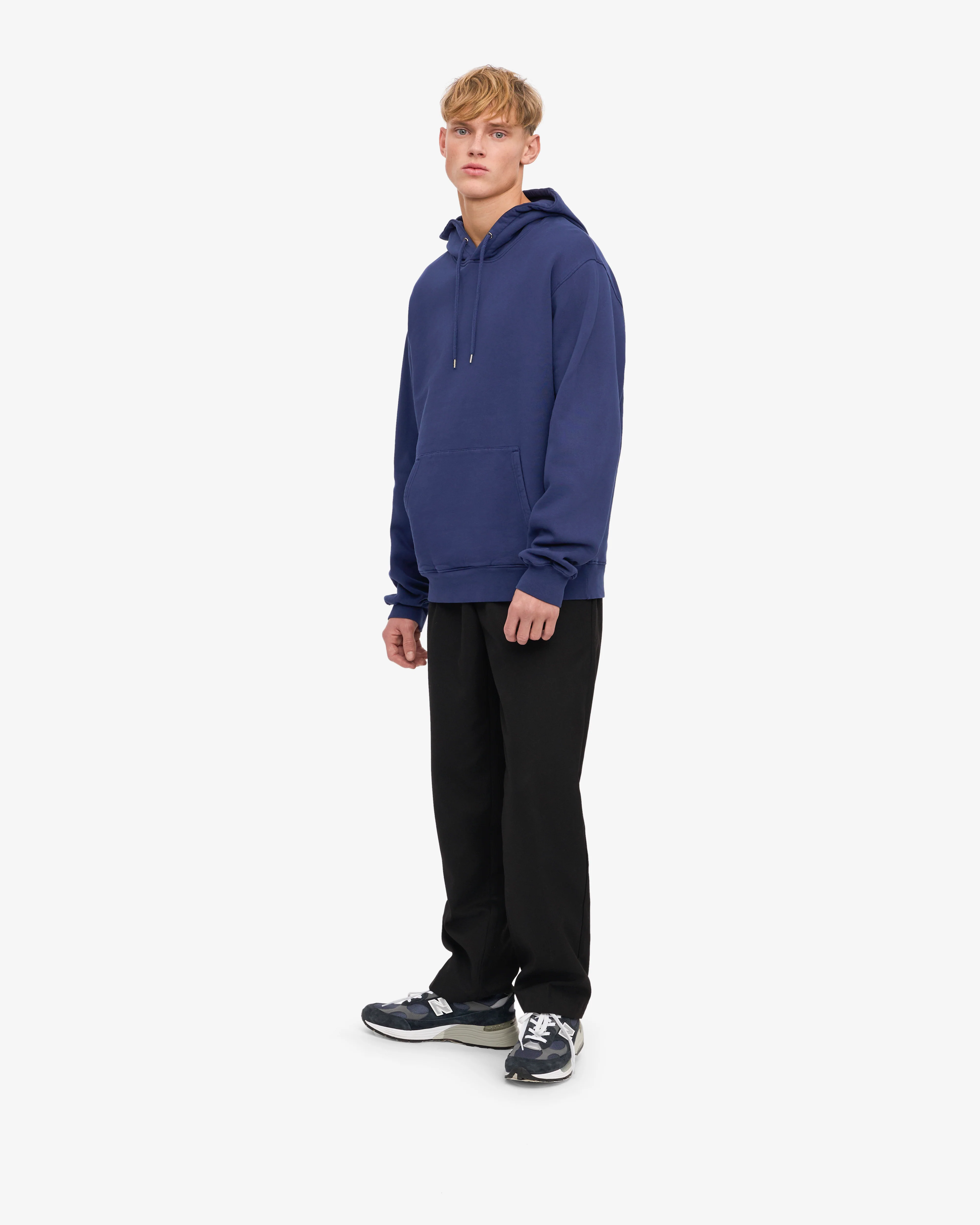 Classic Organic Hood - Marine Blue