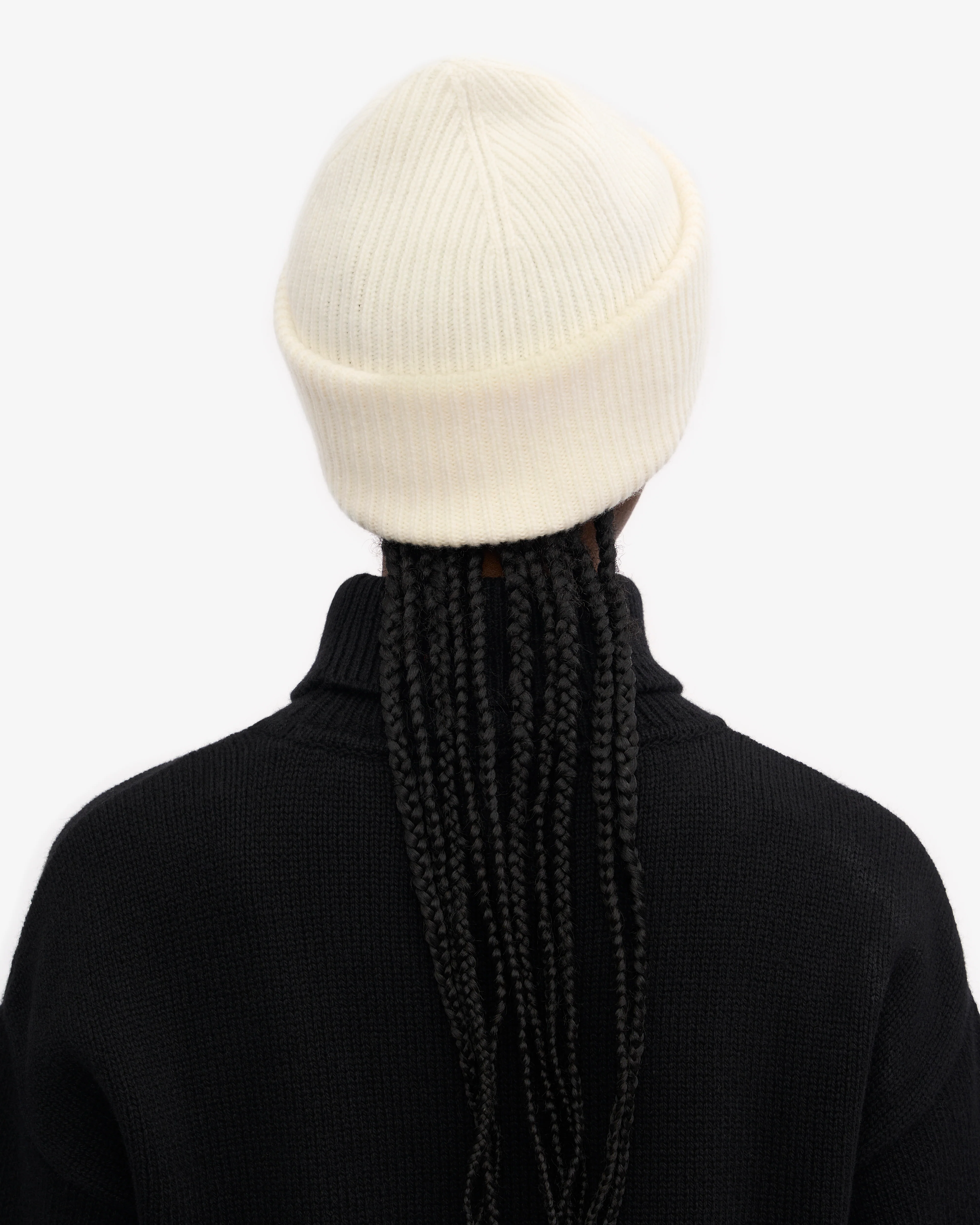 Merino Wool Hat - Optical White