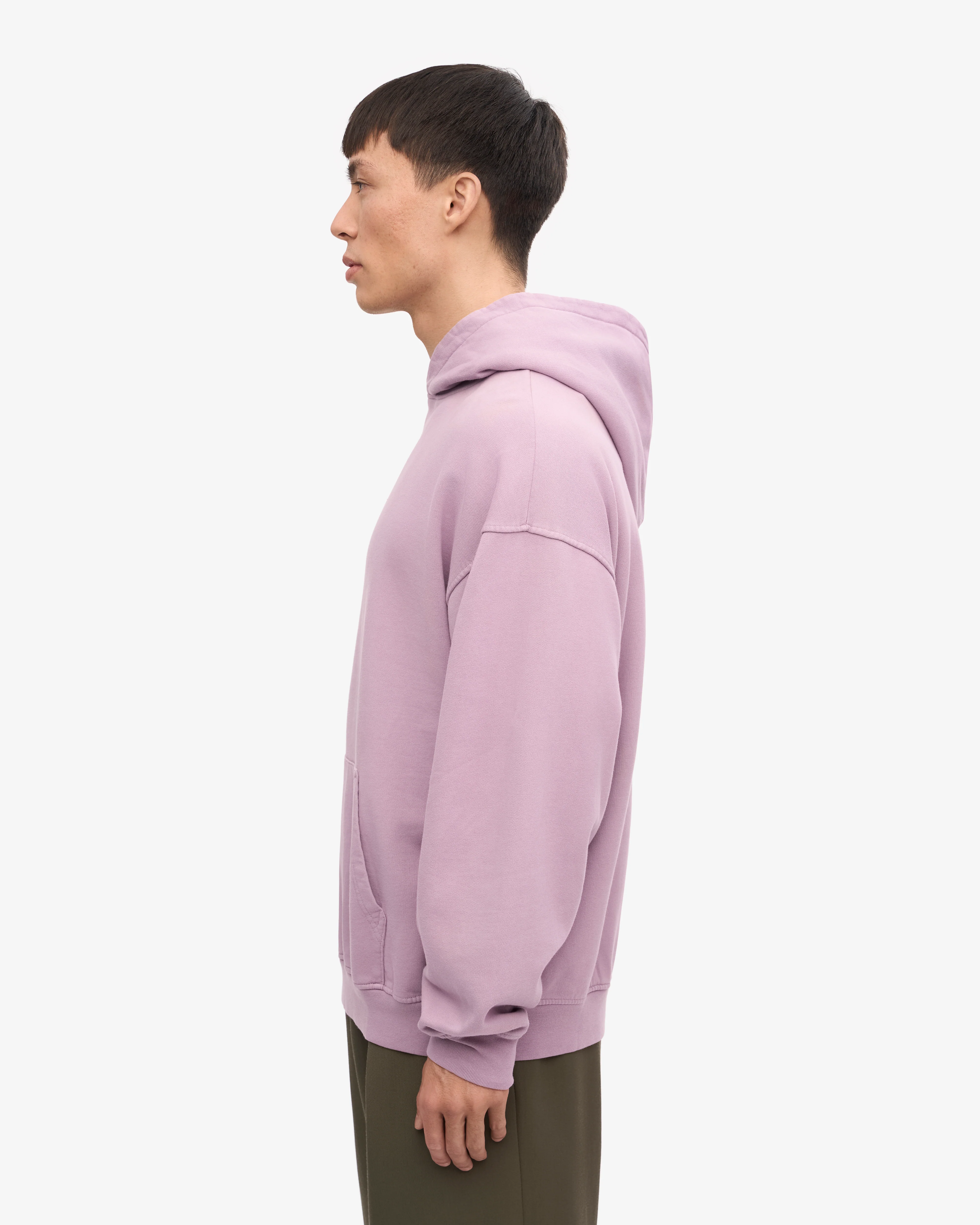 Organic Oversized Hood - Pearly Purple