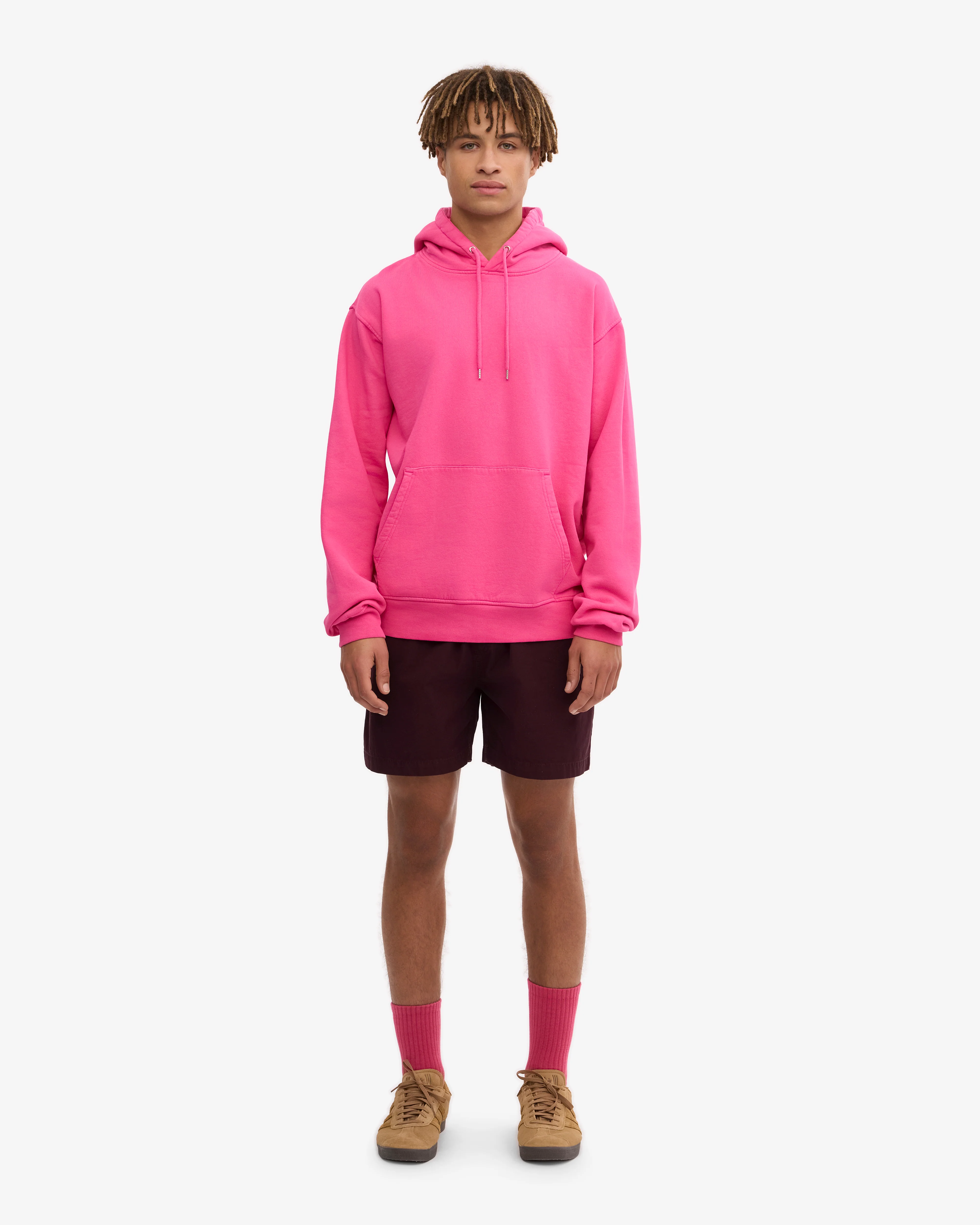 Classic Organic Hood - Bubblegum Pink