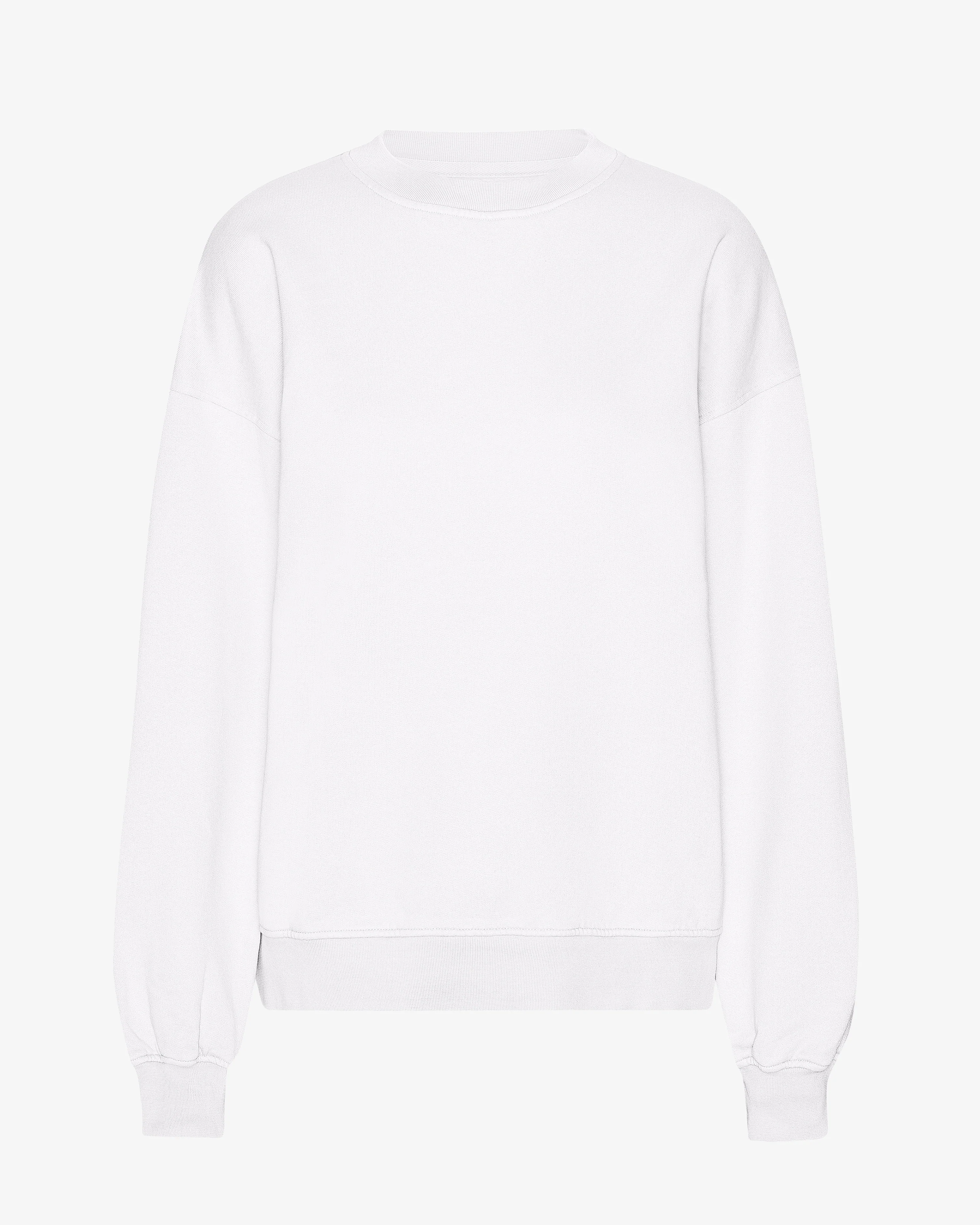 Organic Oversized Crew - Optical White