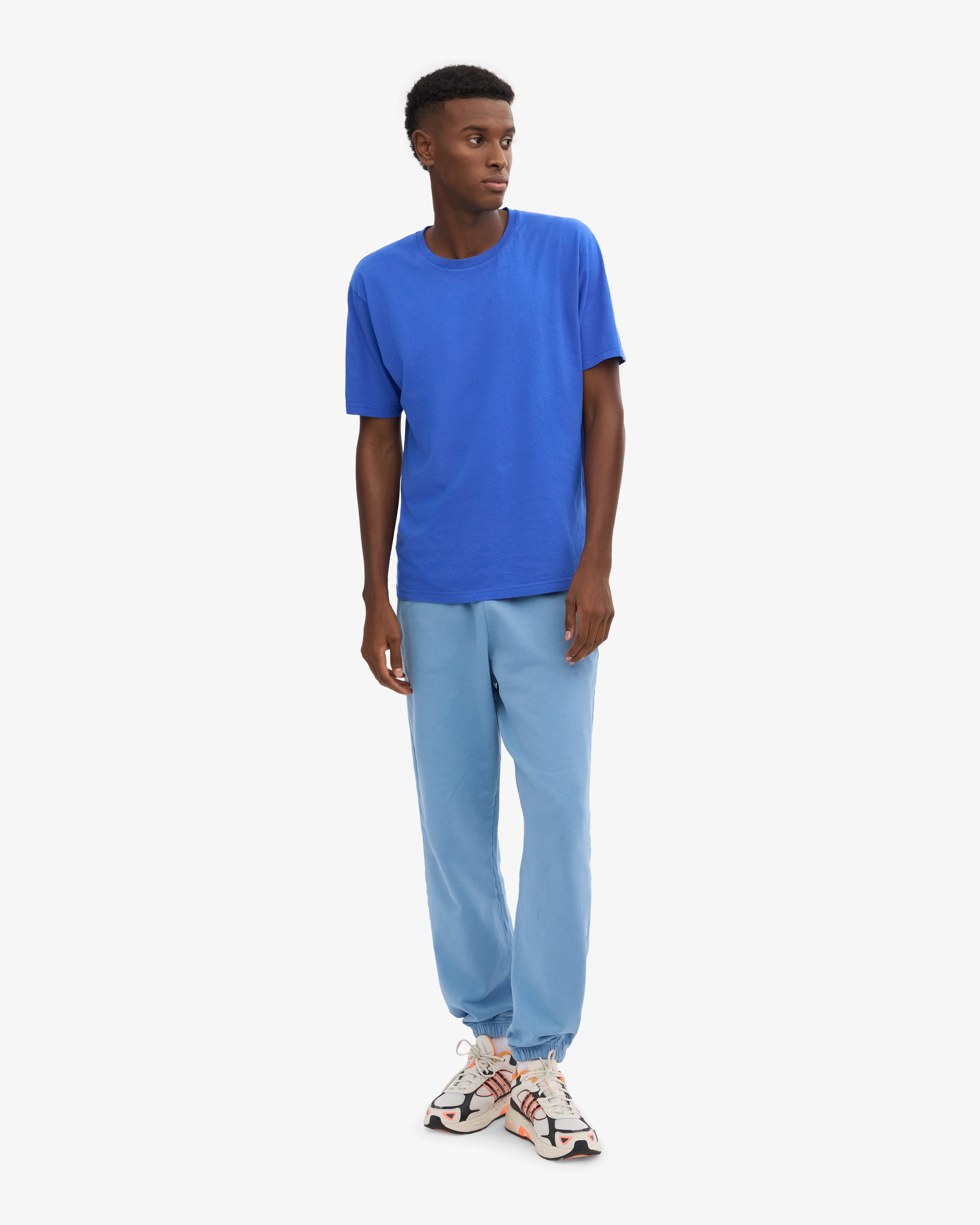 Oversized Organic T-Shirt - Sapphire Blue