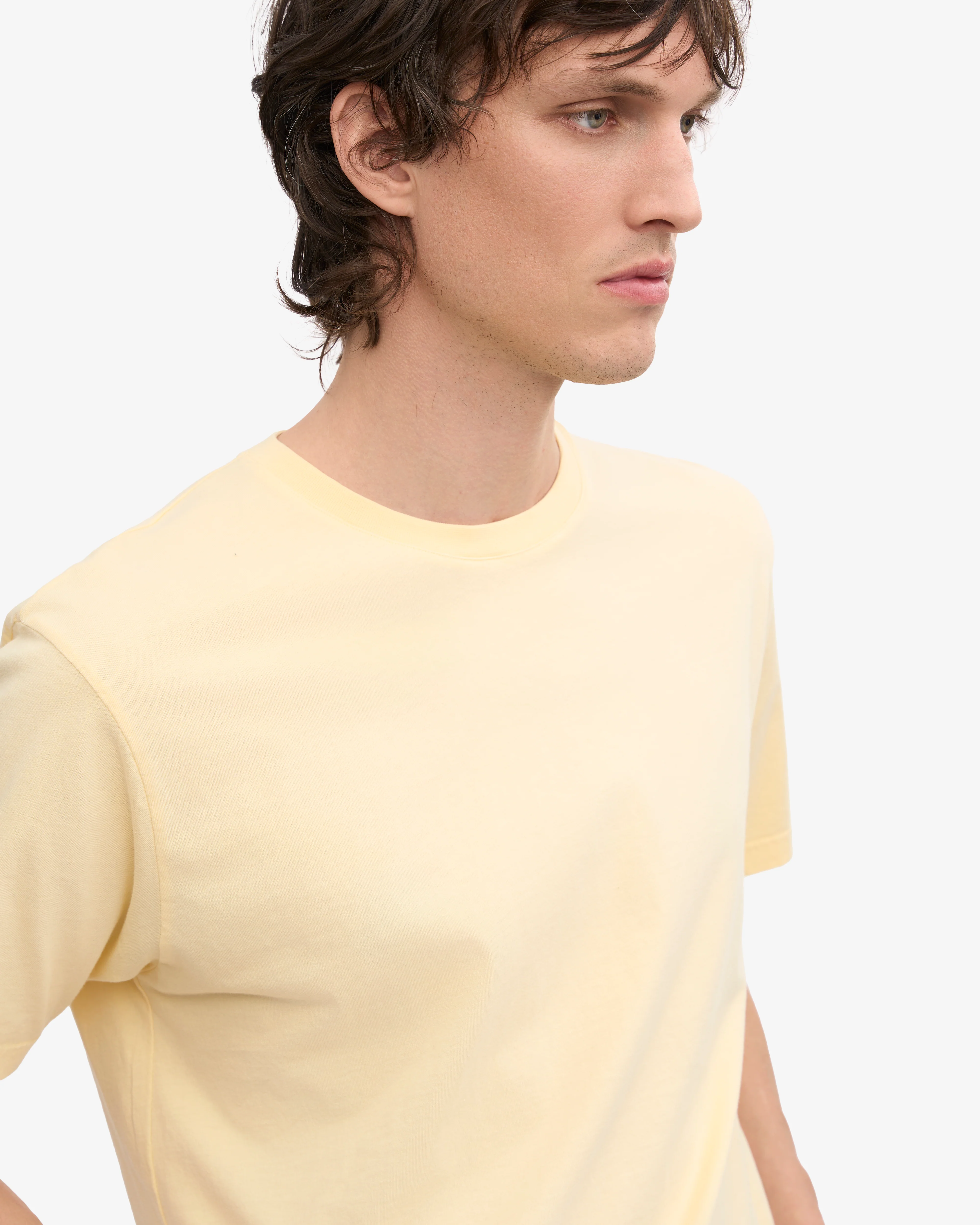 Classic Organic Tee - Soft Yellow