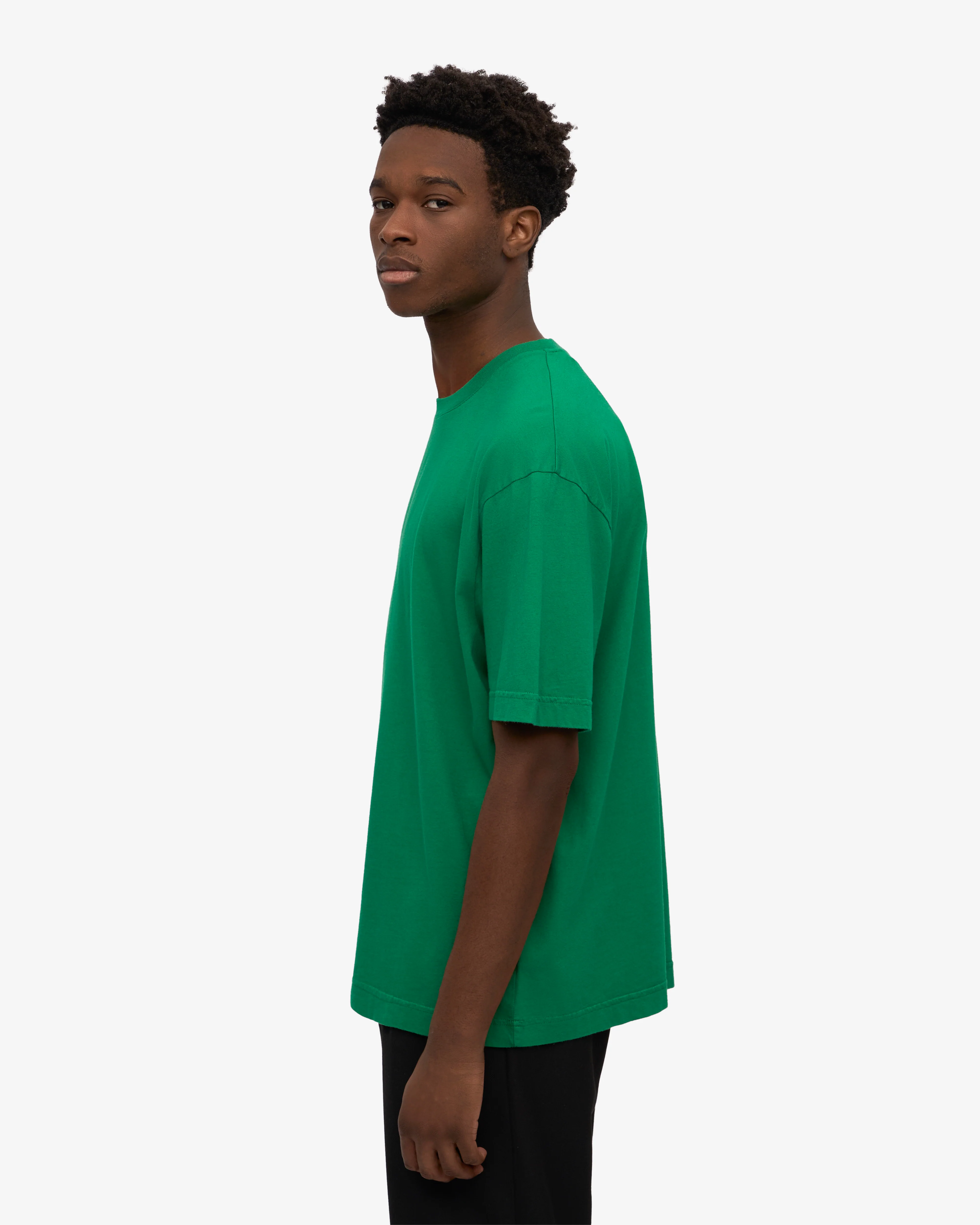 Oversized Organic T-Shirt - Kelly Green