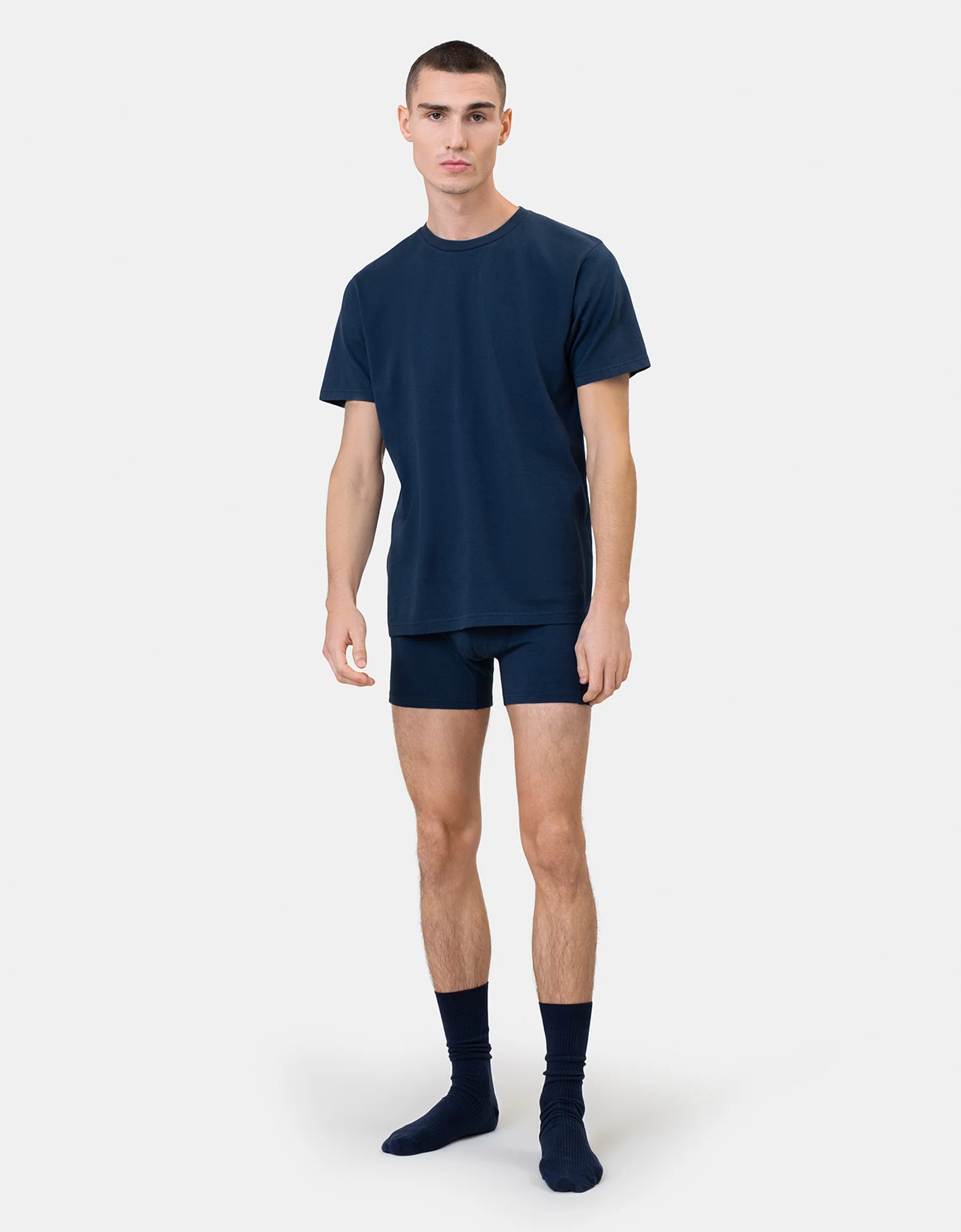 Classic Organic Boxer Briefs - Ivory White