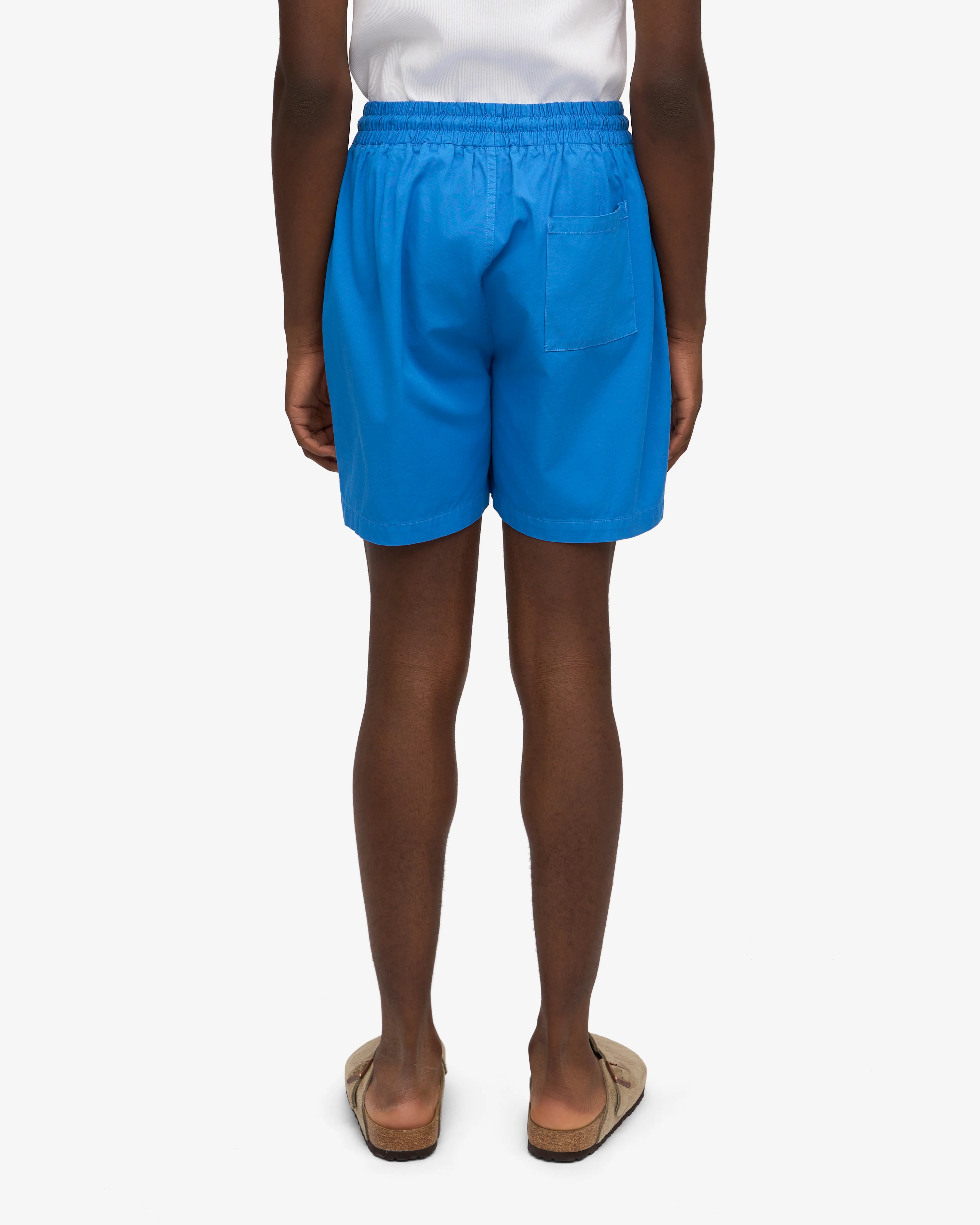 Organic Twill Shorts - Pacific Blue