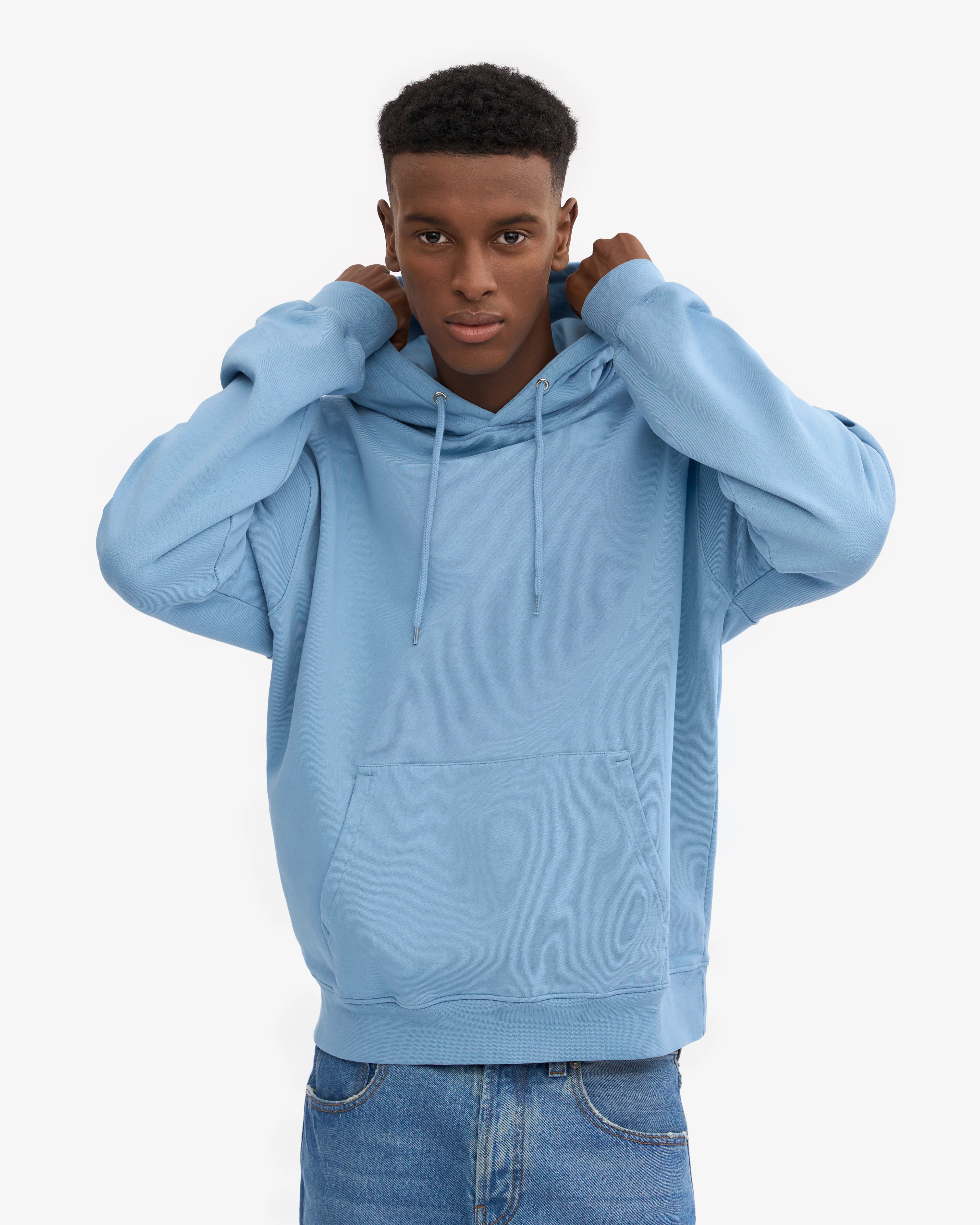 Classic Organic Hood - Seaside Blue