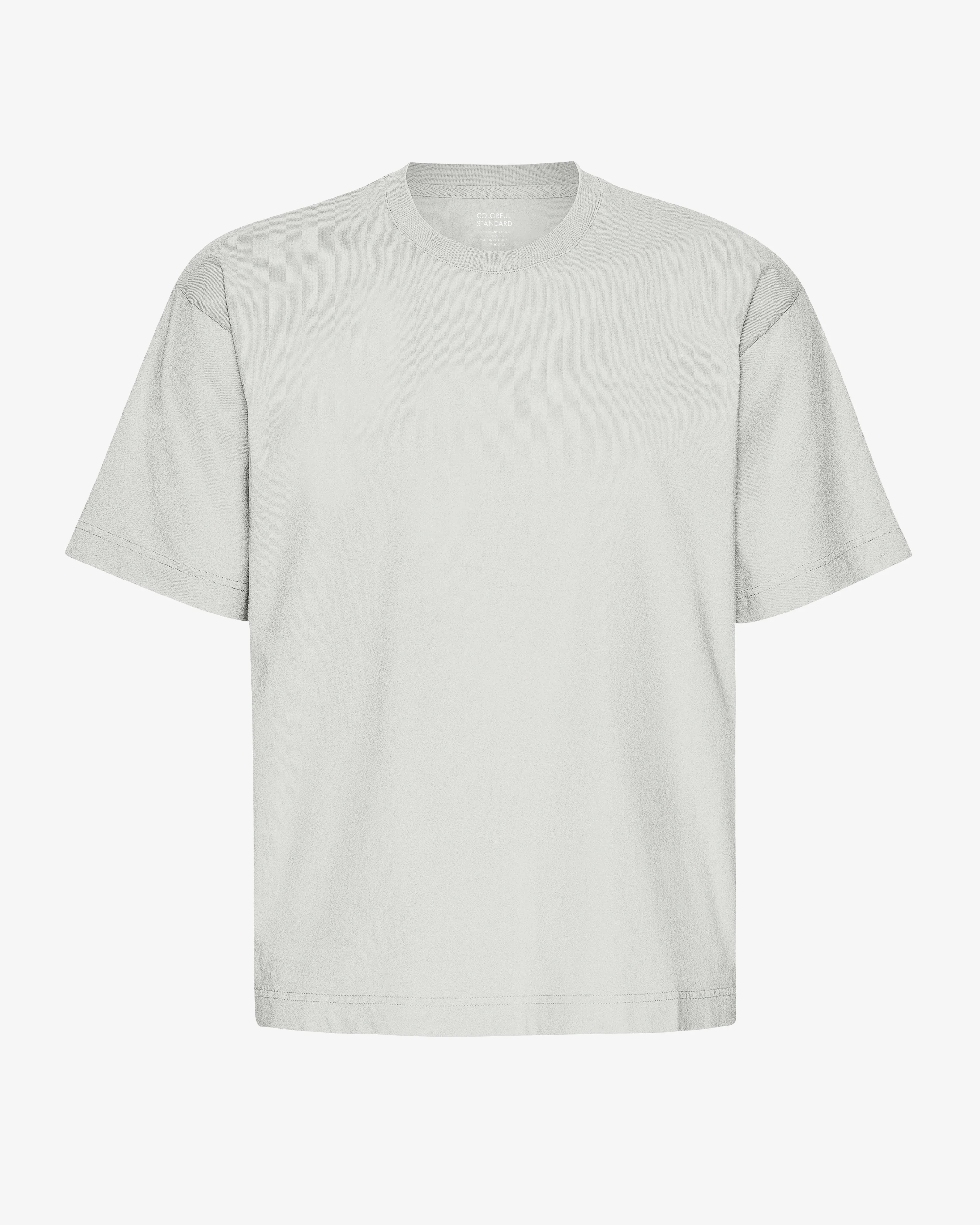 Oversized Organic T-Shirt - Limestone Grey
