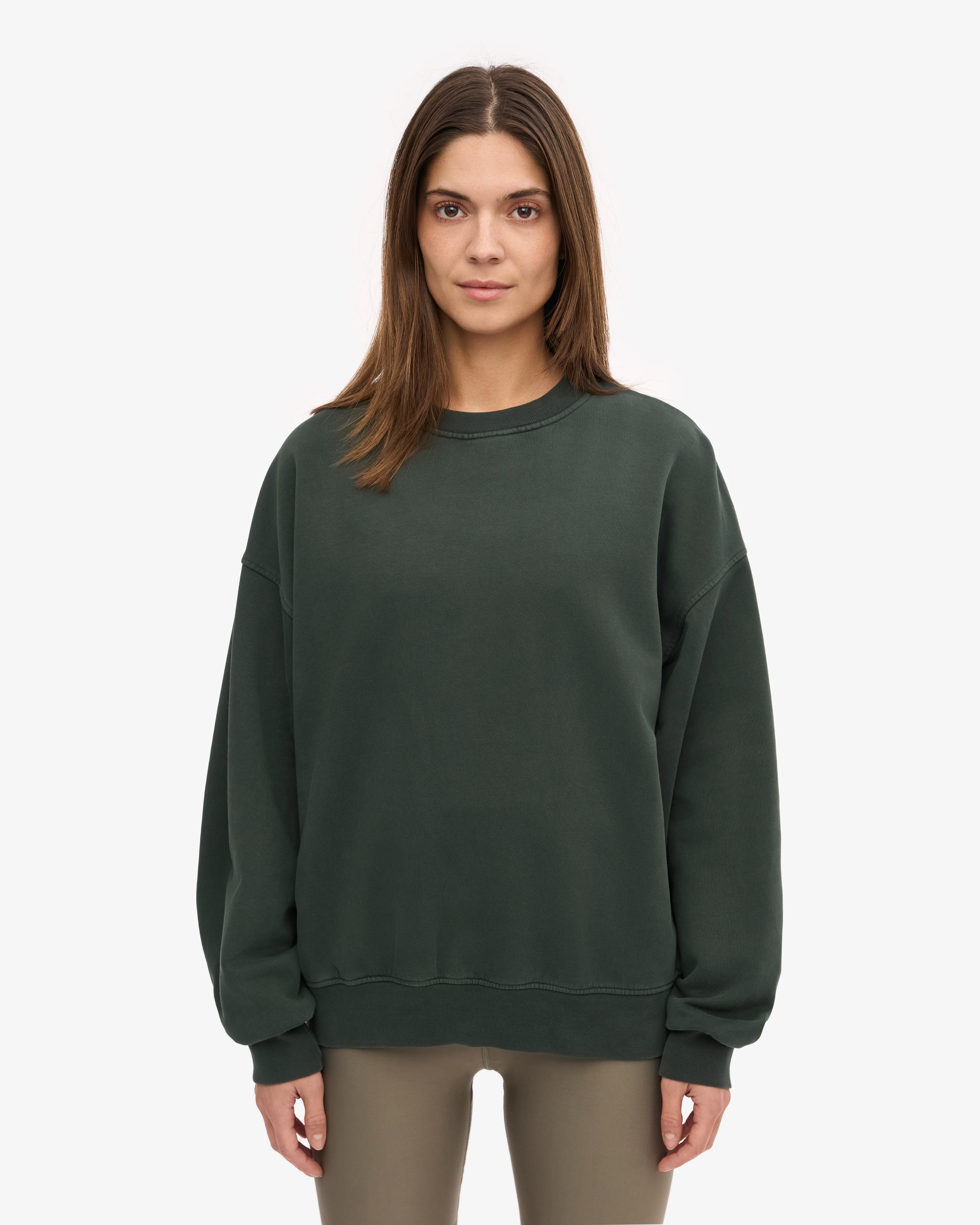 Organic Oversized Crew - Midnight Forest