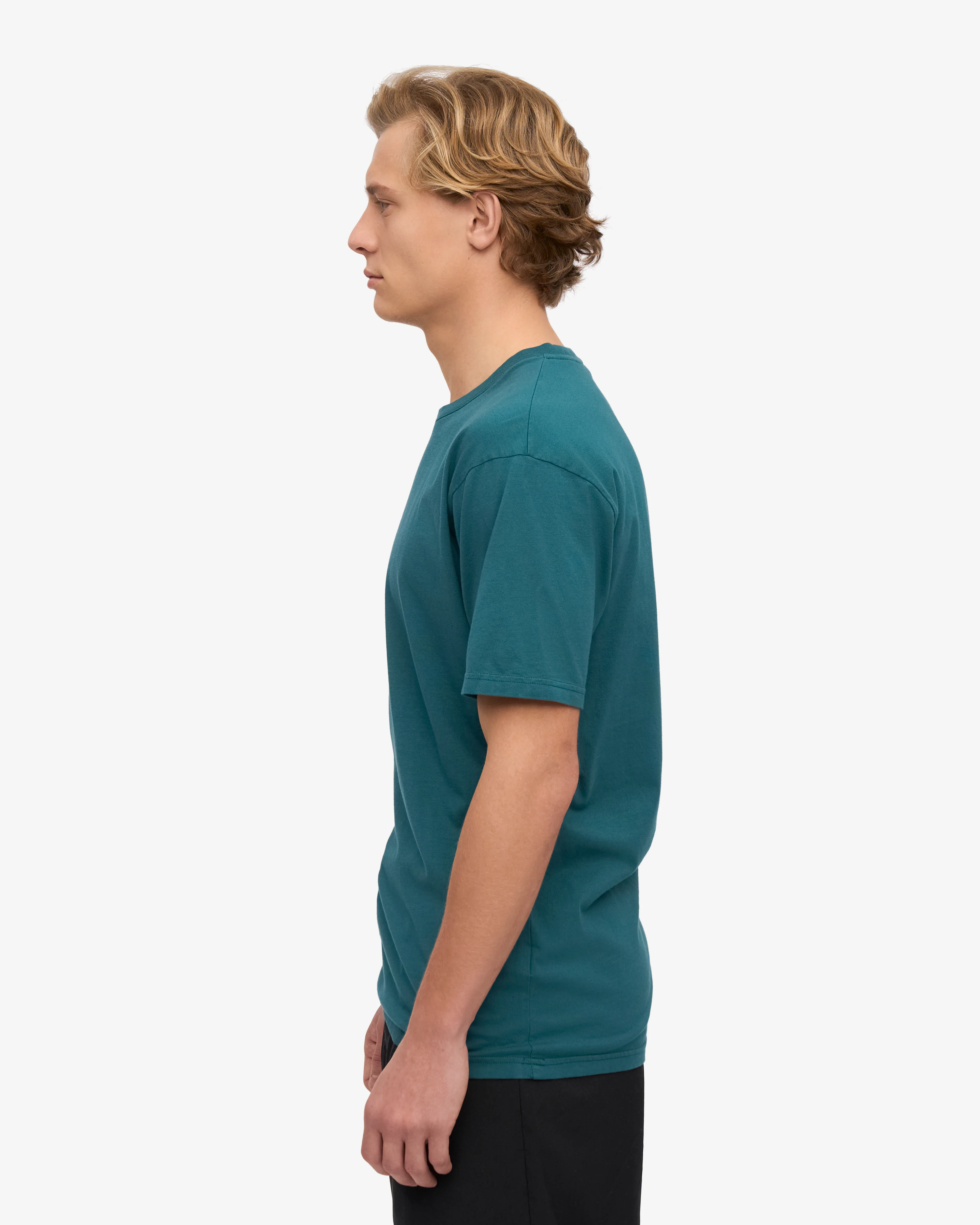 Classic Organic Tee - Ocean Green