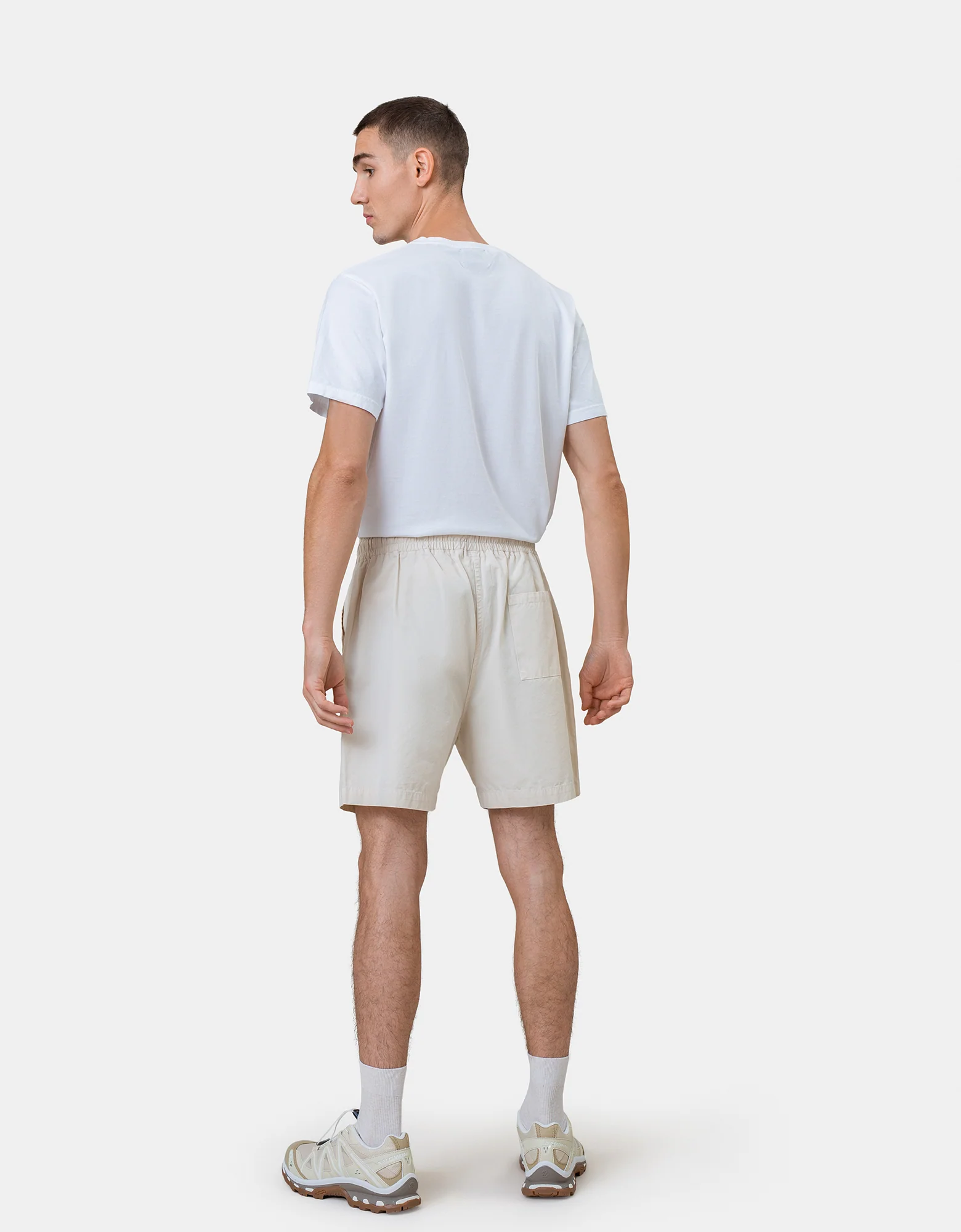 Organic Twill Shorts - Light Aqua