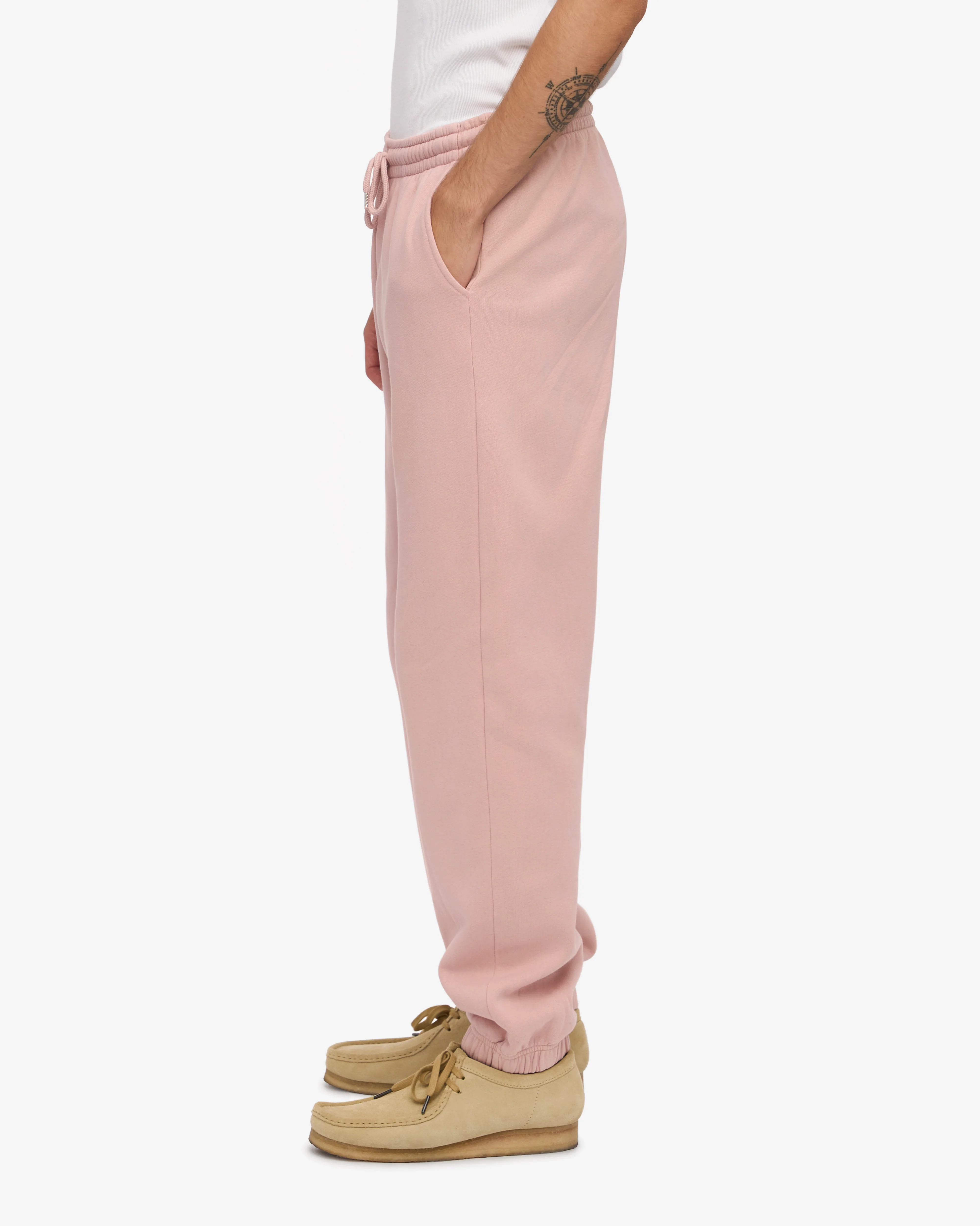 Organic Sweatpants - Faded Pink