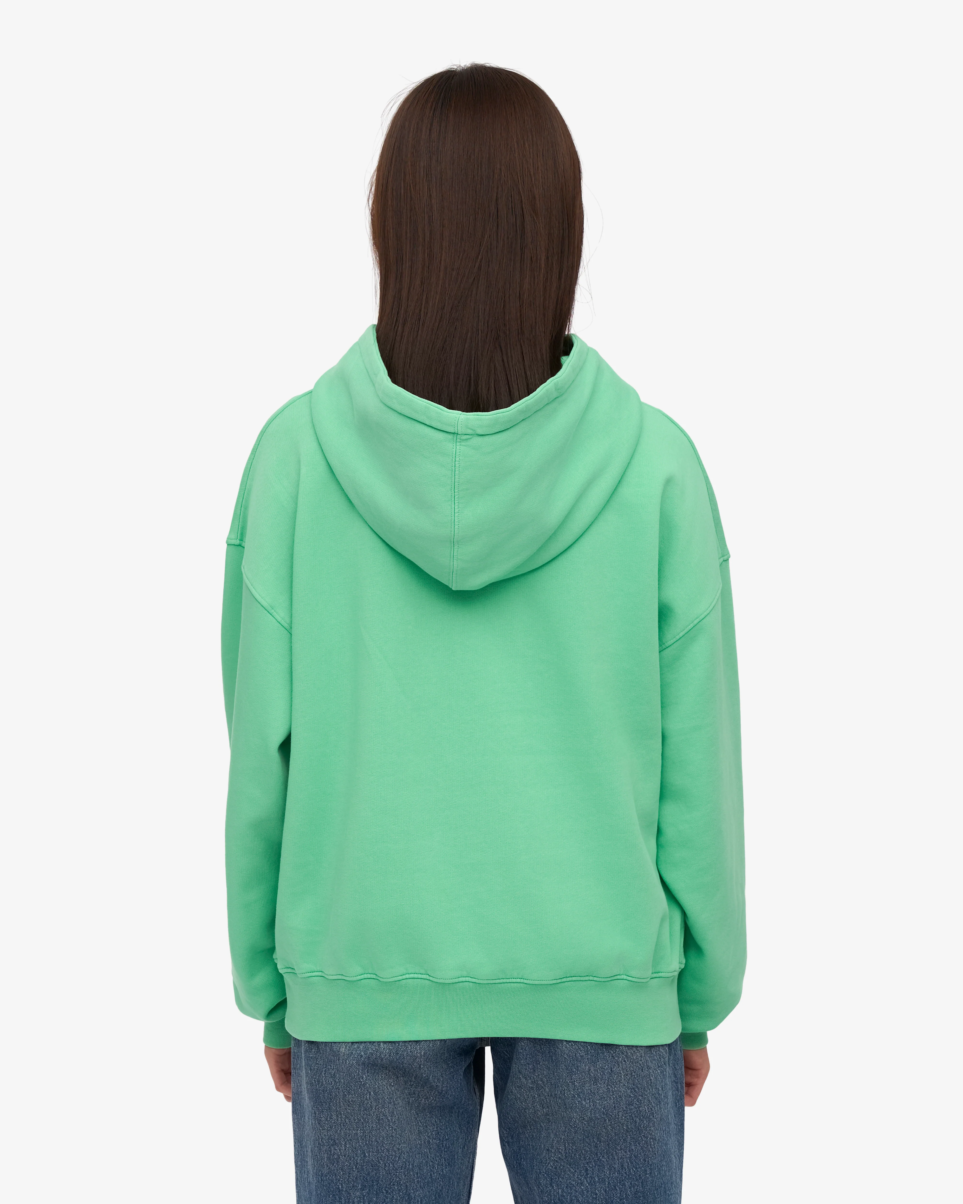 Organic Oversized Hood - Spring Green